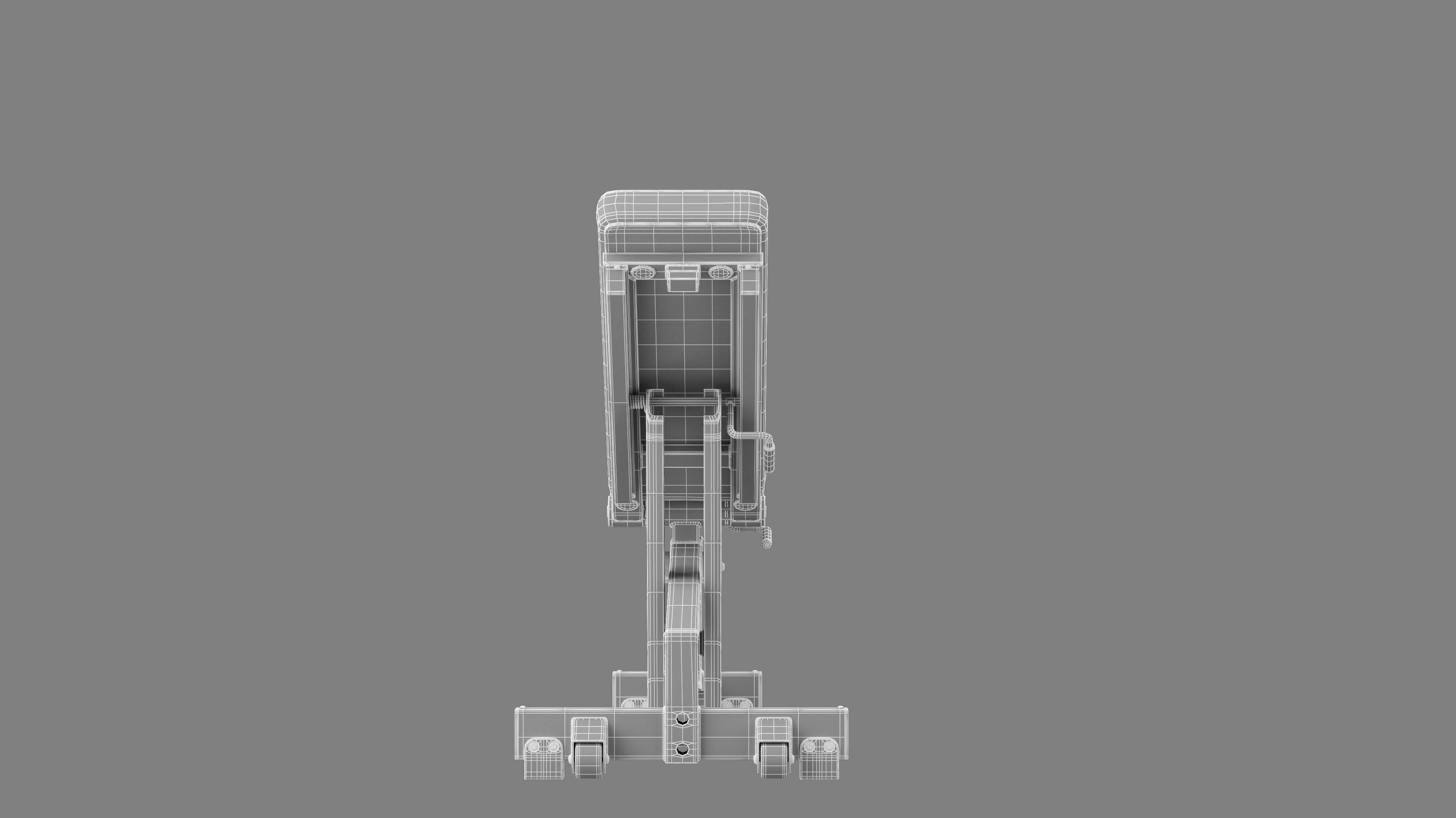 Technogym Adjustable Bench Pure 3D model_32
