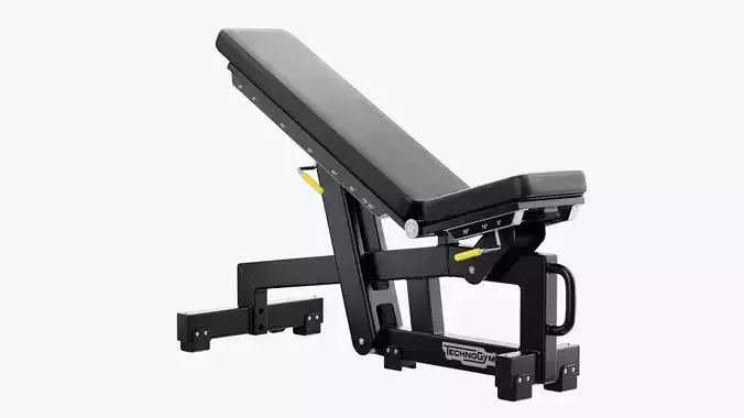 Technogym Adjustable Bench Pure 3D model