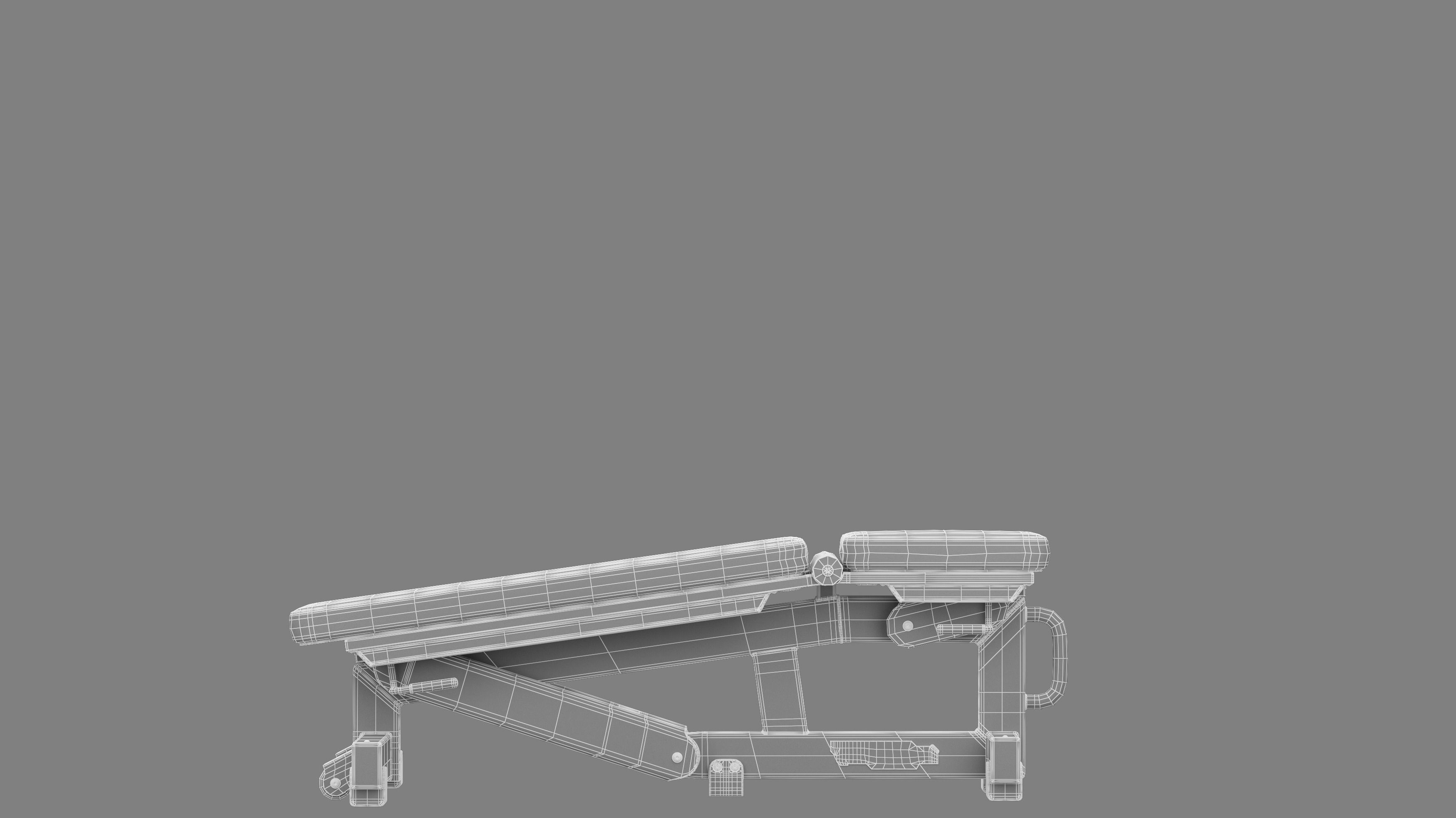 Technogym Adjustable Bench Pure 3D model_35