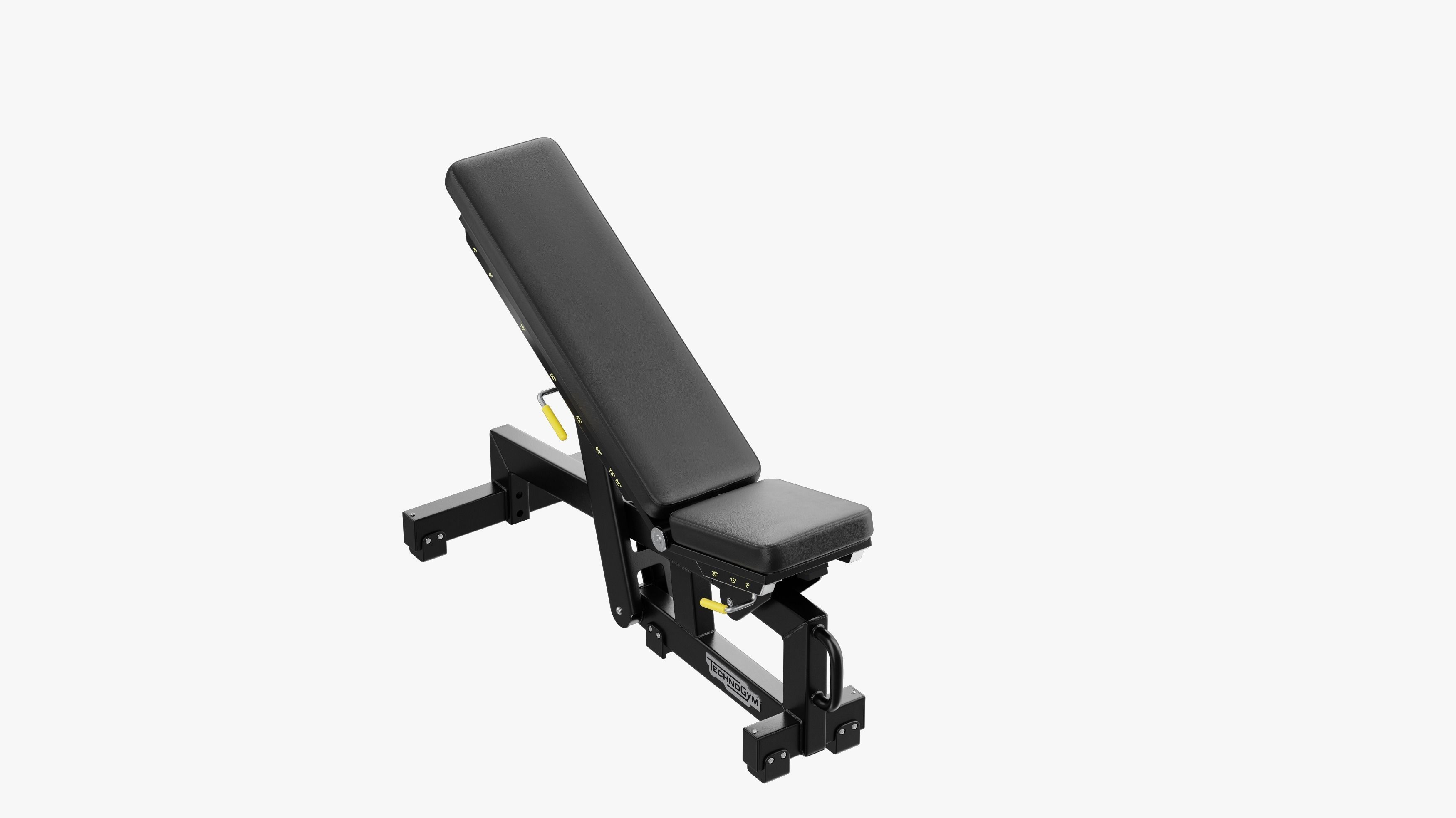 Technogym Adjustable Bench Pure 3D model_5
