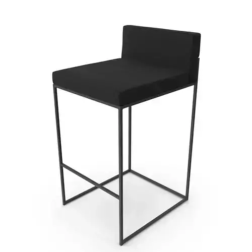 Calligaris Even Plus Stool Low-poly 3D model