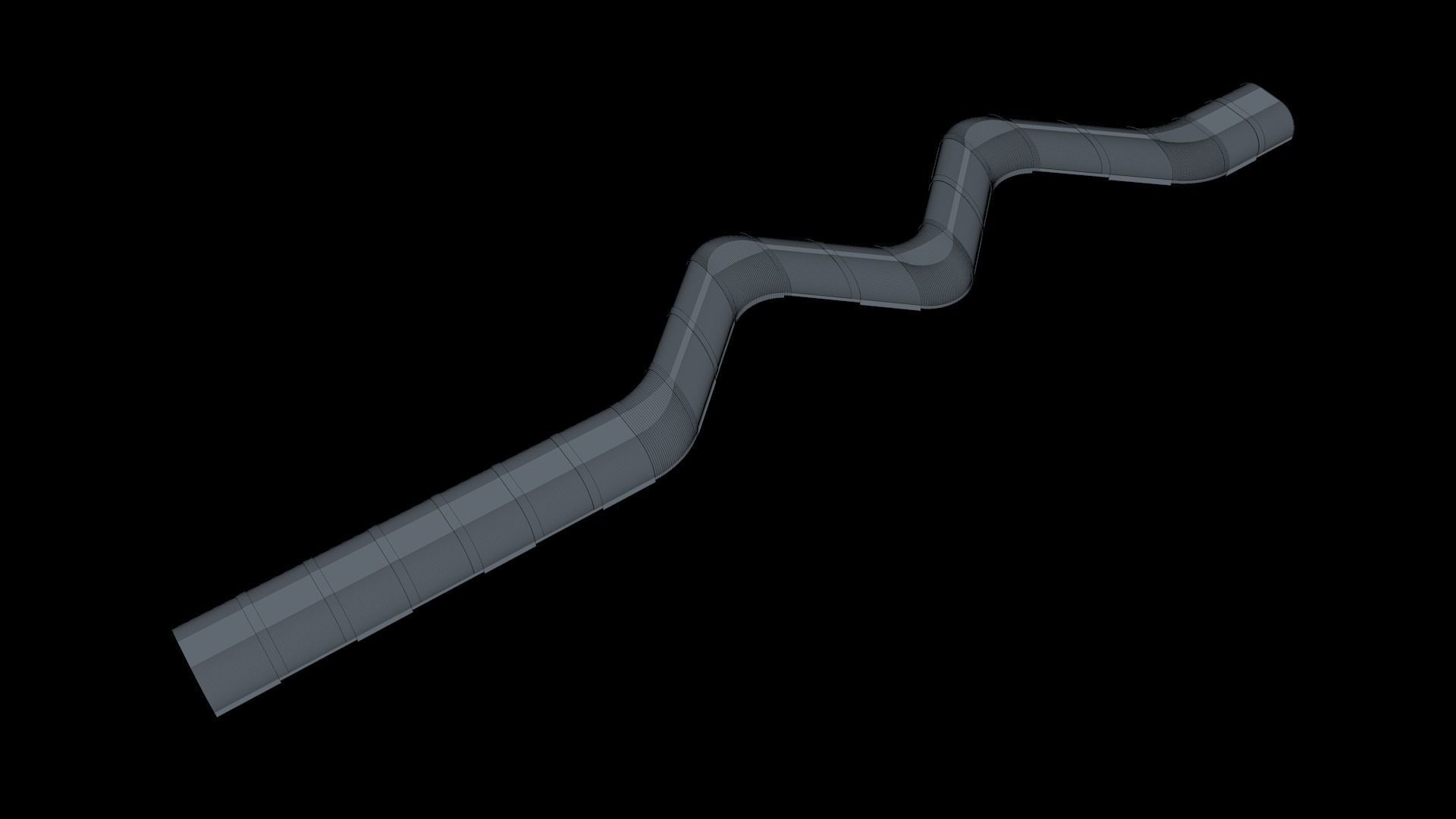 Sci Fi Tunnel 3D model_10