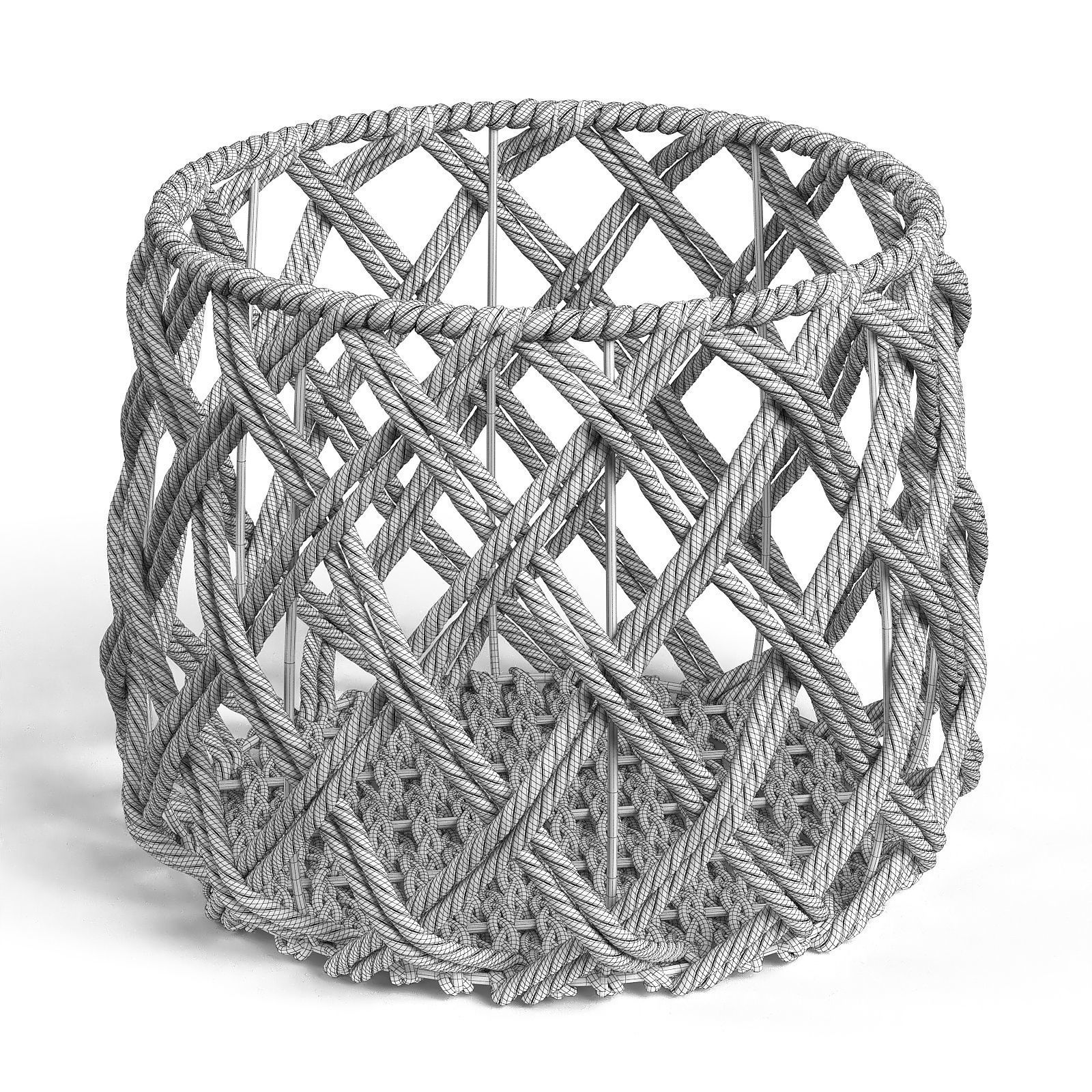 Gillis Basket Medium RendezVousDeco 3D model_6