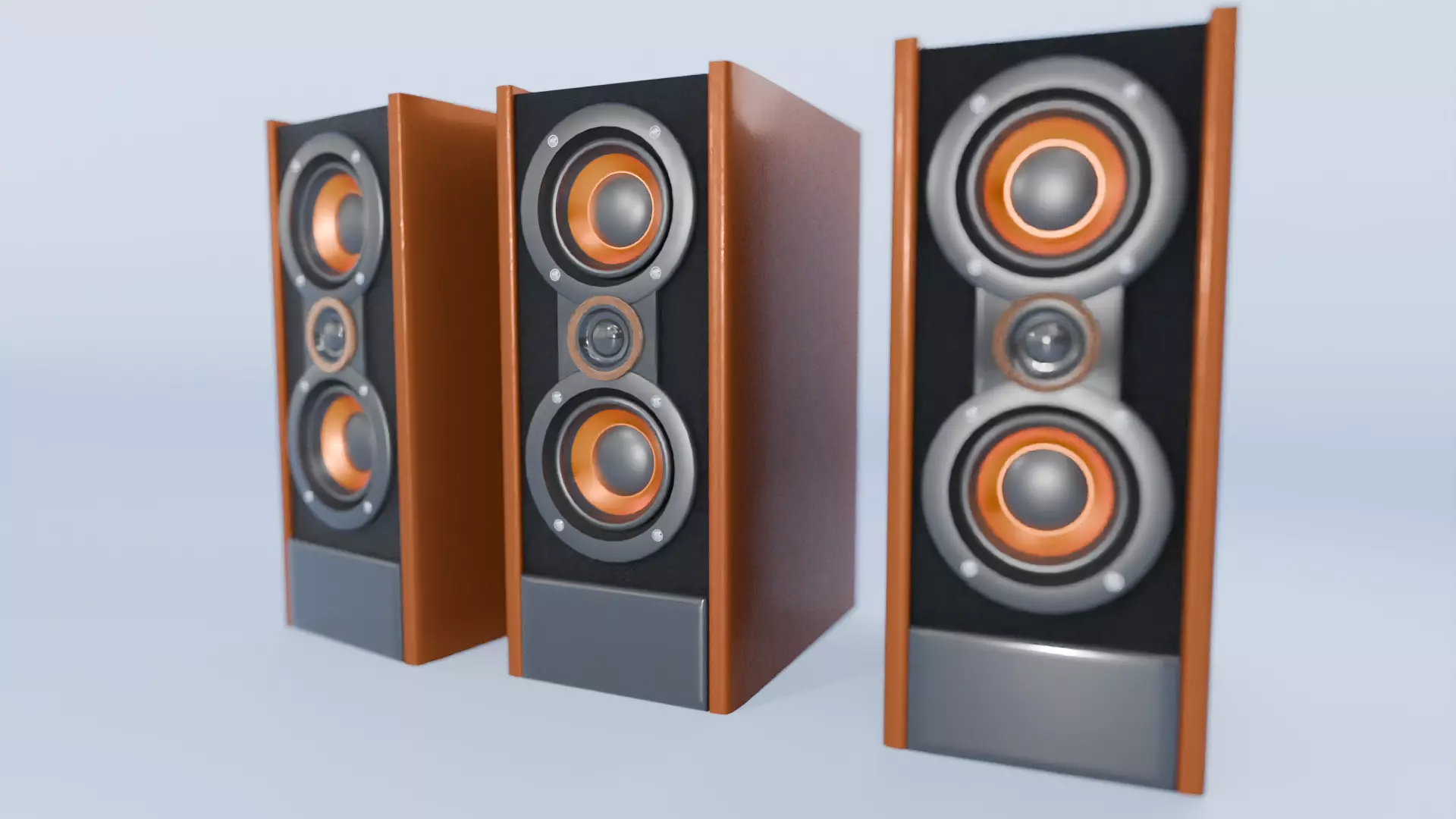 speaker 3D model