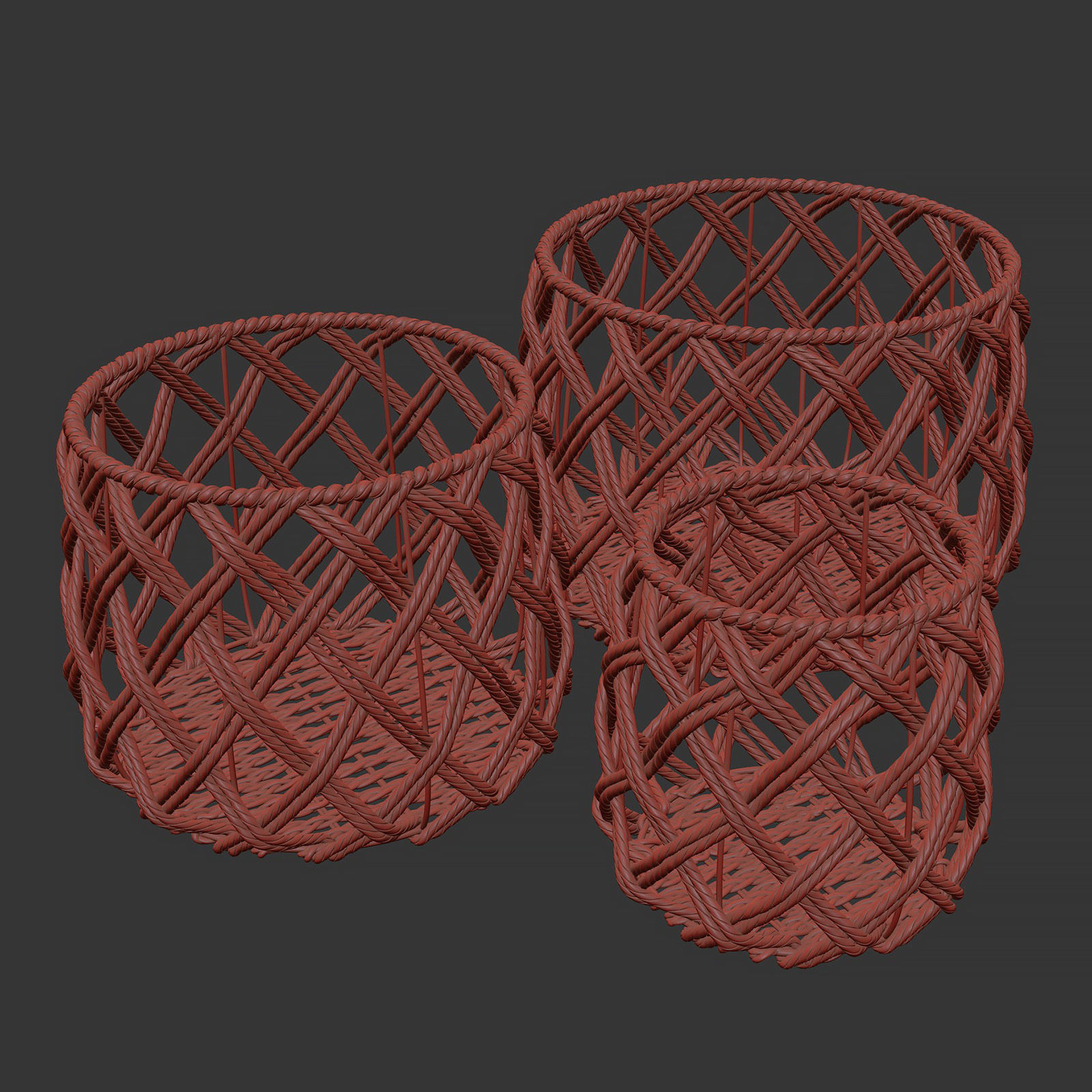 Gillis Collection of Natural Fiber Baskets RendezVousDeco _9