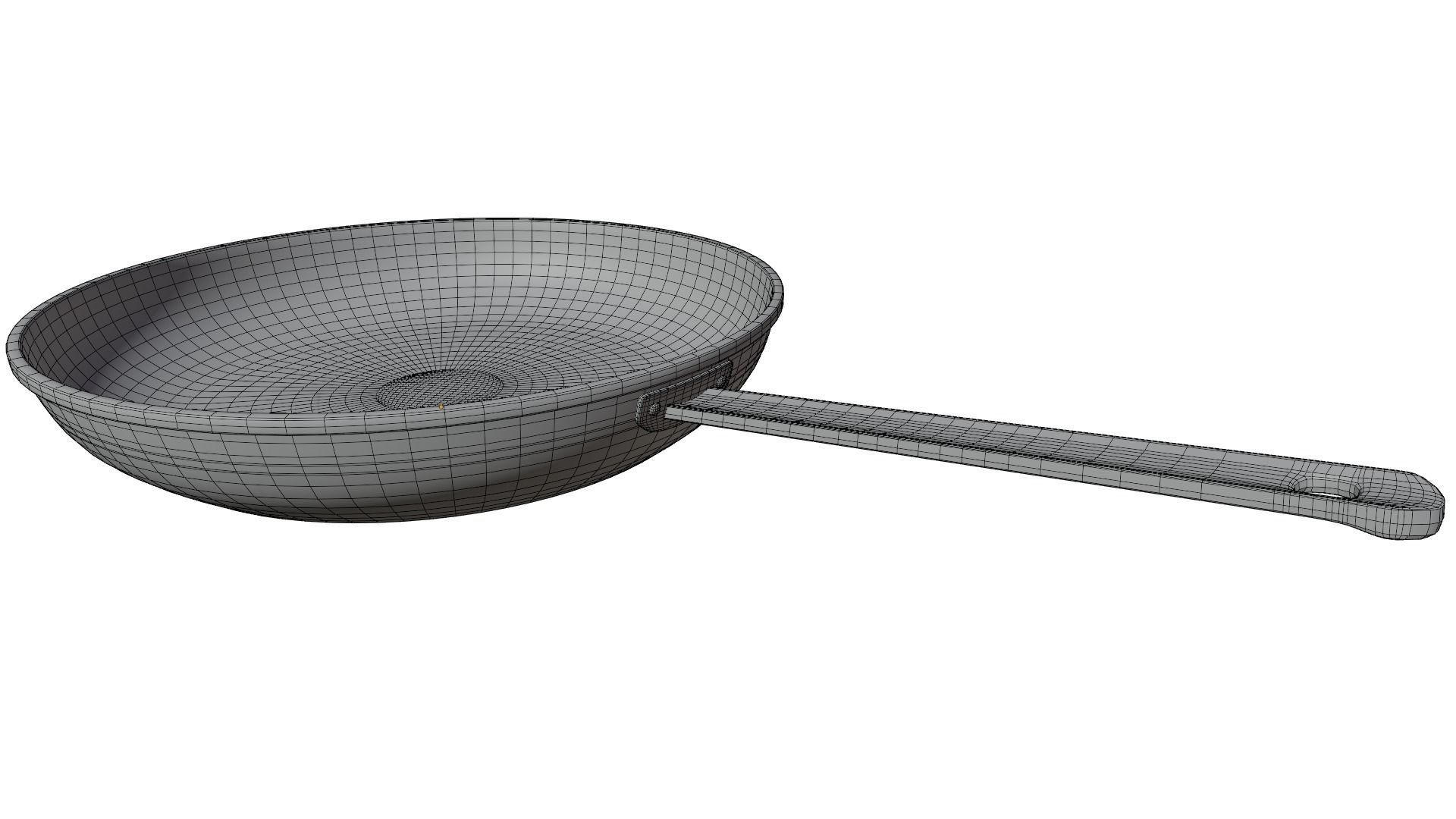 Frying Pan 3D model_9