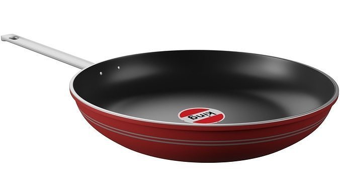 Frying Pan 3D model 5
