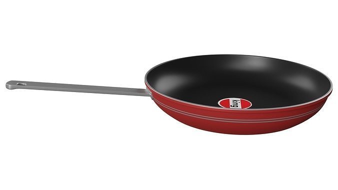 Frying Pan 3D model 6