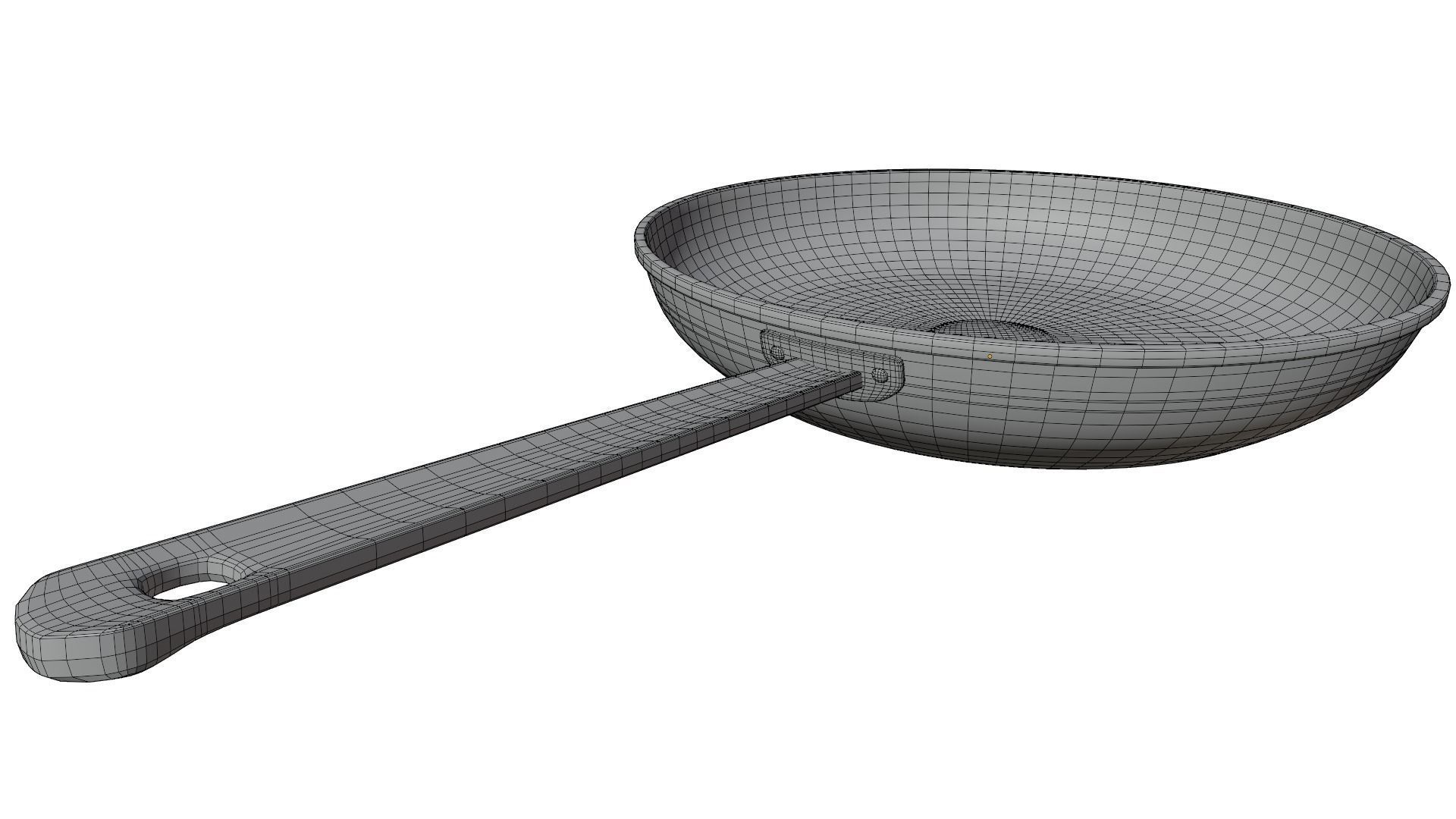 Frying Pan 3D model_15