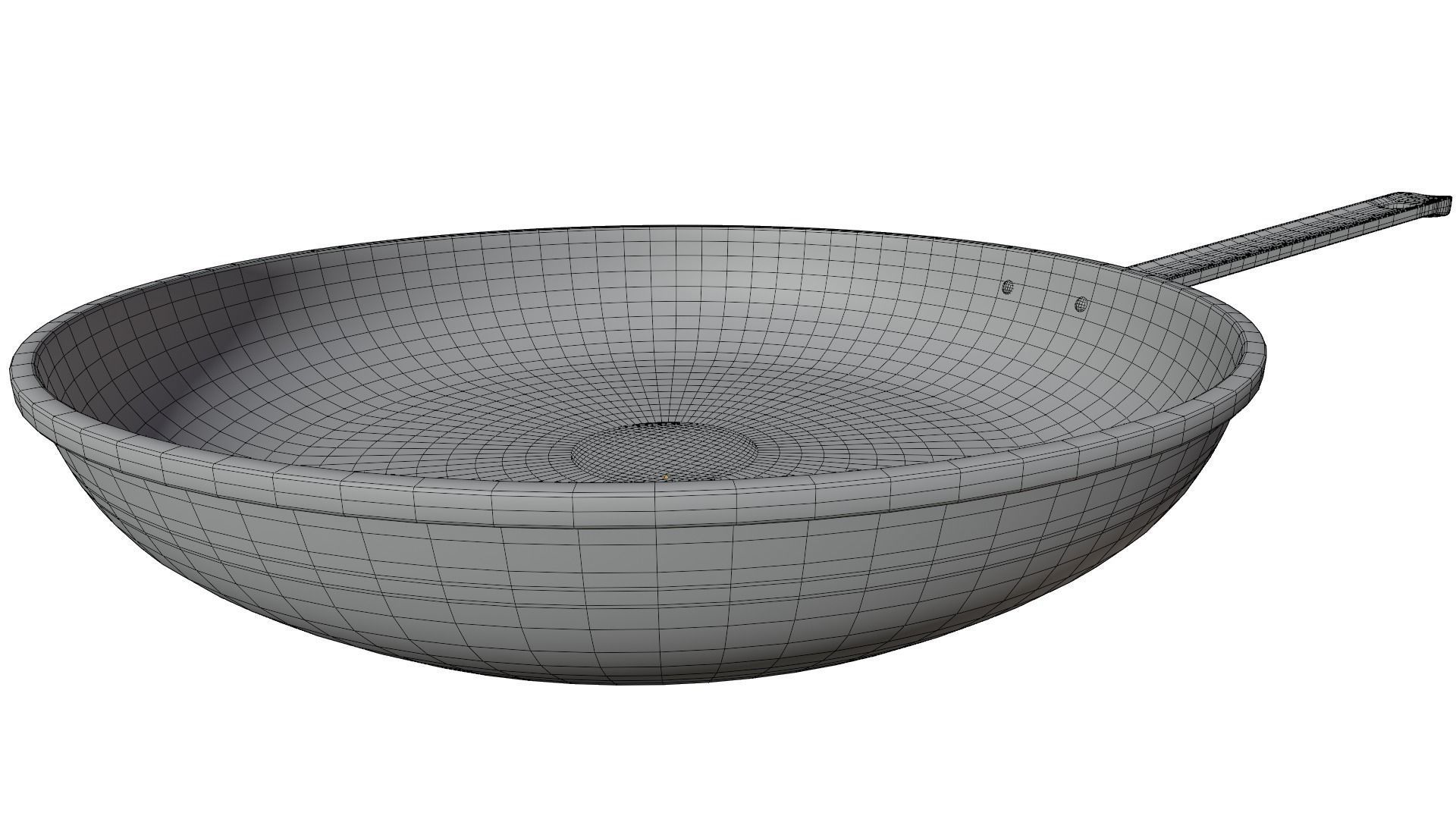 Frying Pan 3D model_11