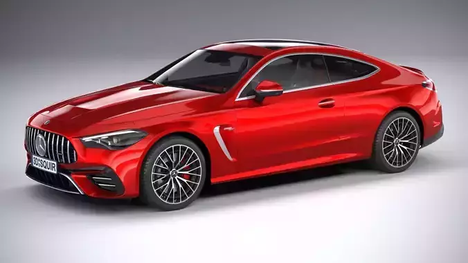Mercedes-Benz CLE53 AMG Coupe 2025 3D model