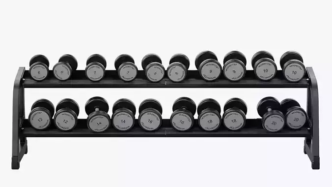 Technogym Dumbbells Rack Pure