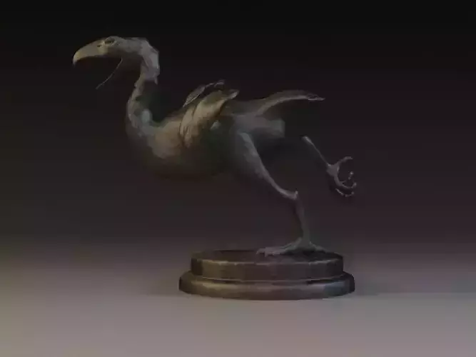 Moa prehistoric animals sculptures  sculptures  decorations