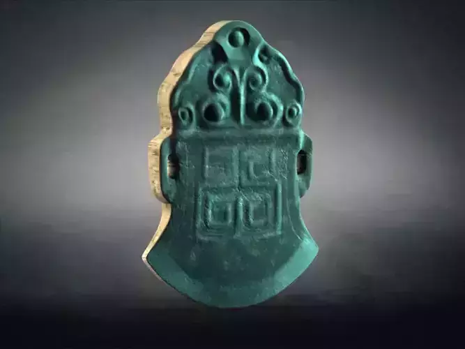 Stone axe Ancient Jade cultural relics artifacts