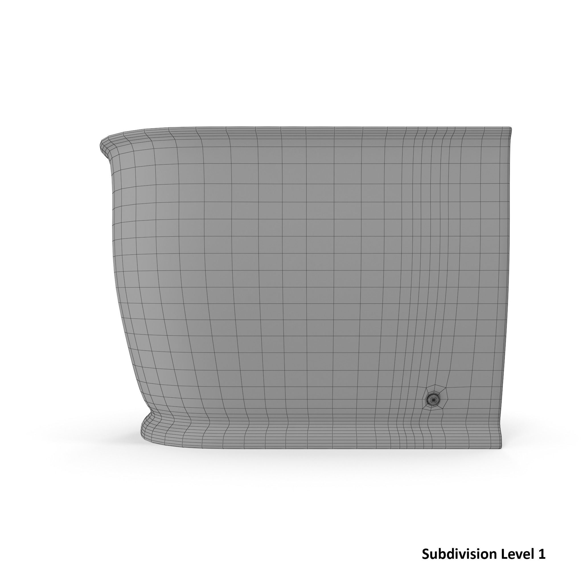 Devit Afina Bidet Low-poly 3D model_17