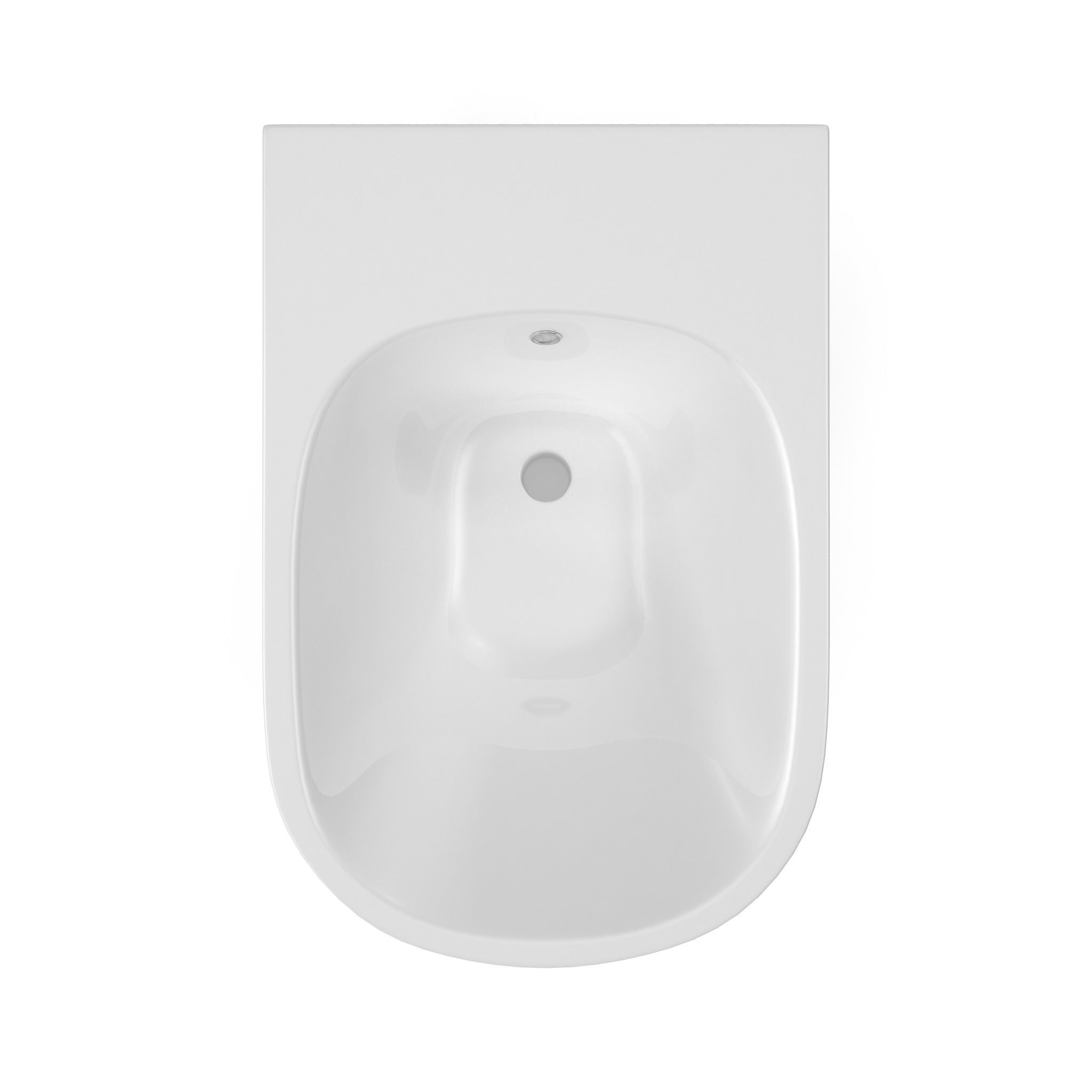 Devit Afina Bidet Low-poly 3D model_2