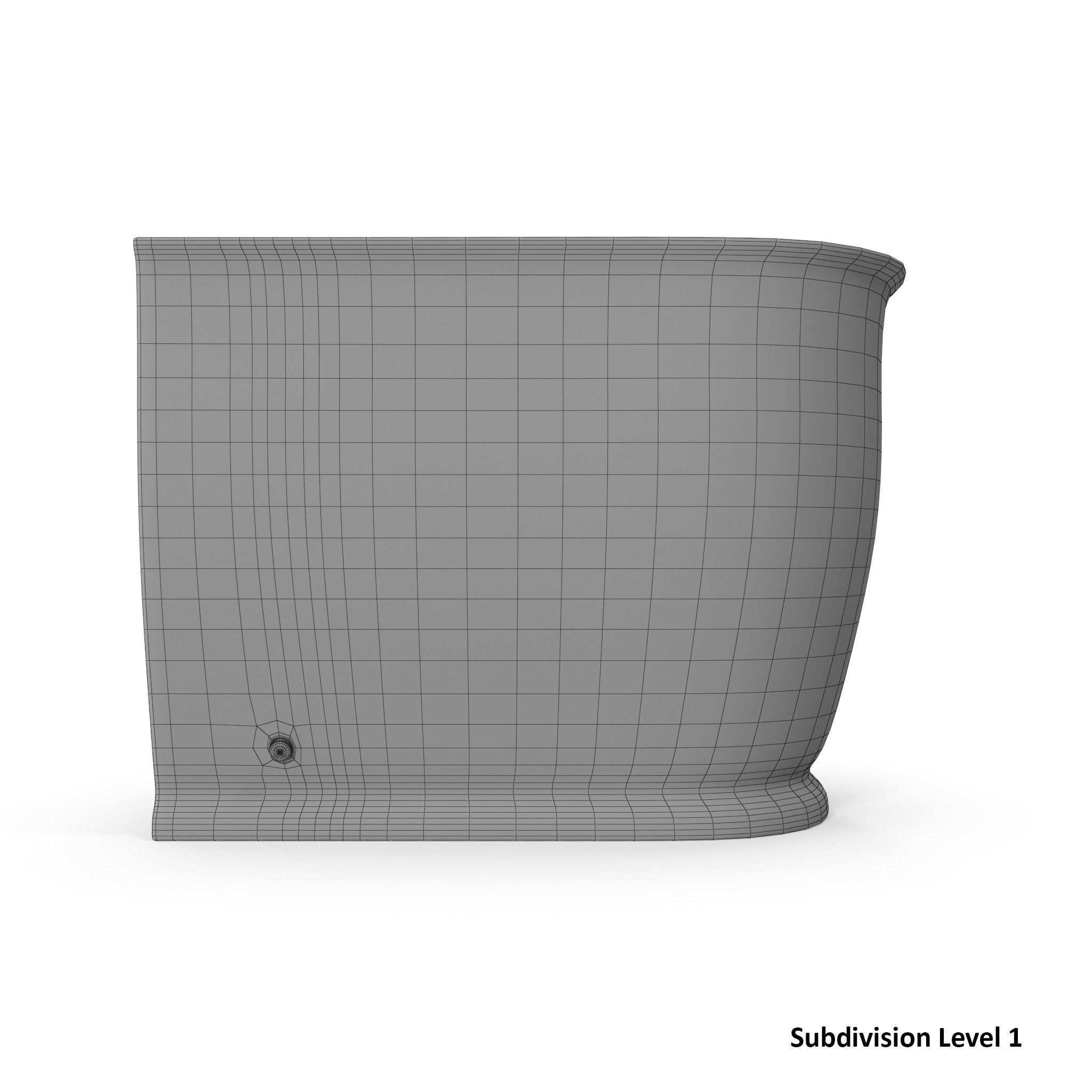 Devit Afina Bidet Low-poly 3D model_21