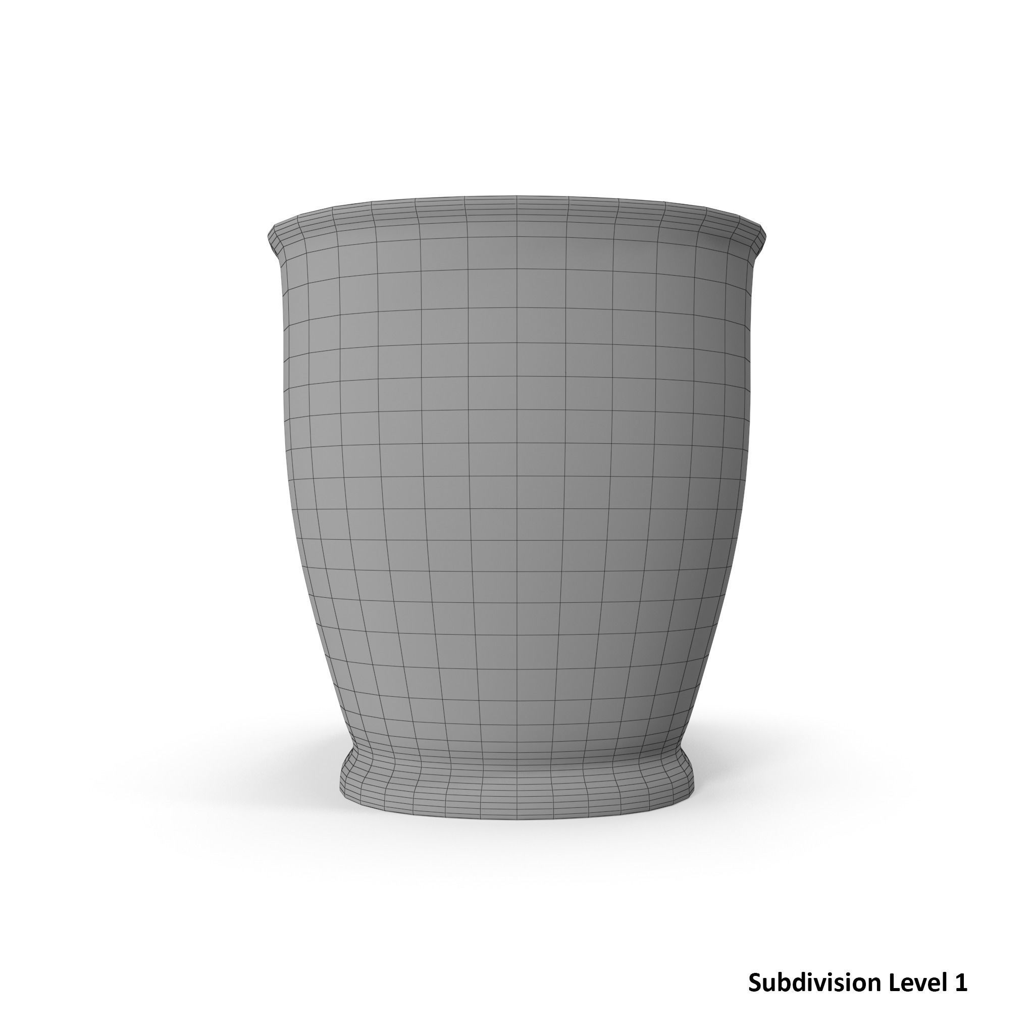 Devit Afina Bidet Low-poly 3D model_15