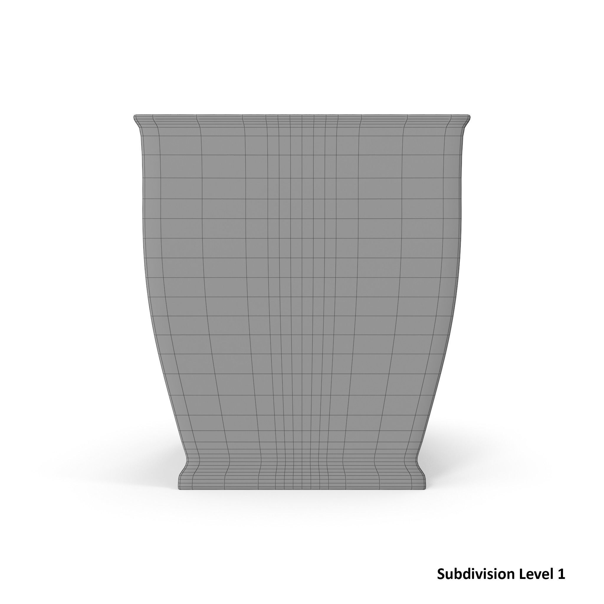 Devit Afina Bidet Low-poly 3D model_19