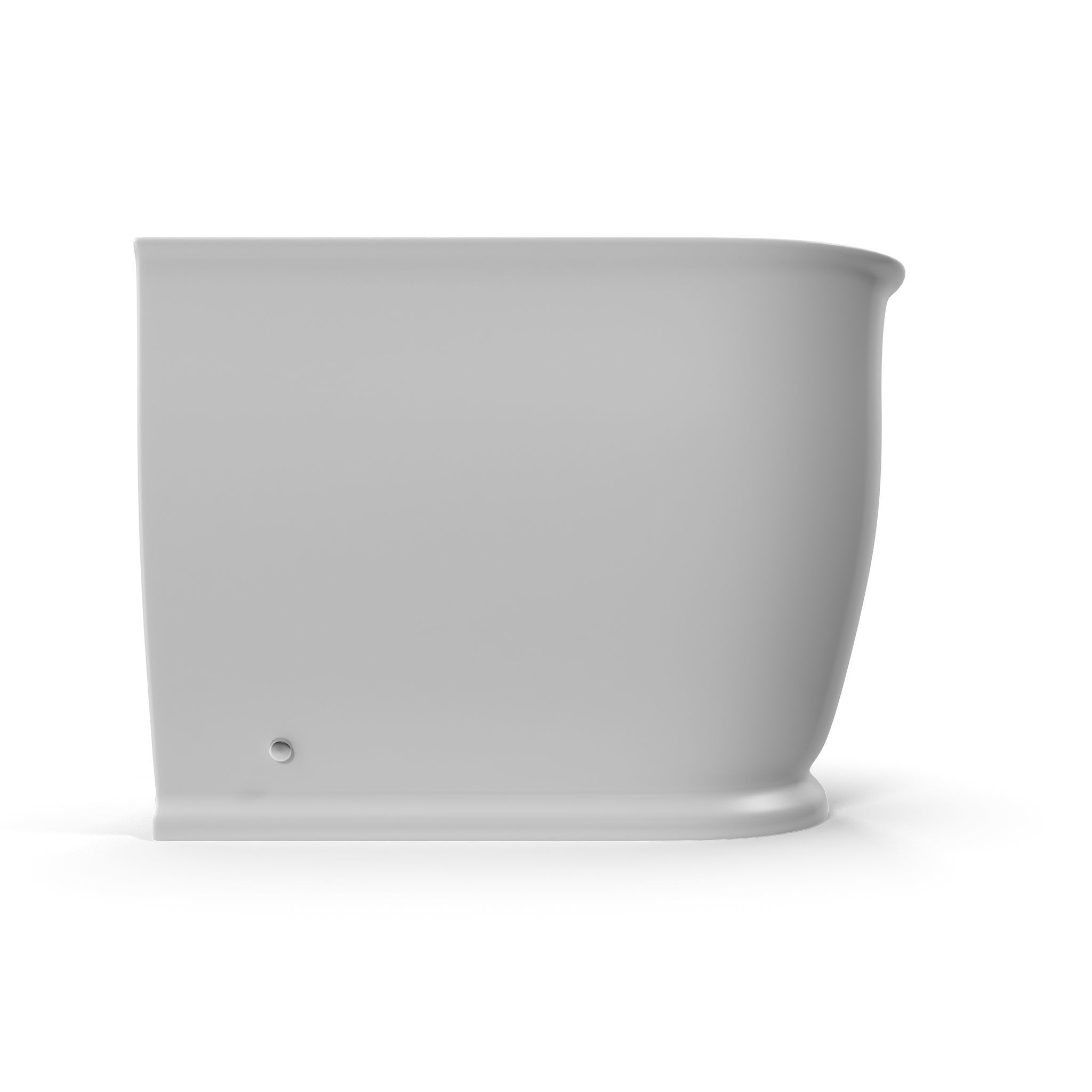 Devit Afina Bidet Low-poly 3D model_6