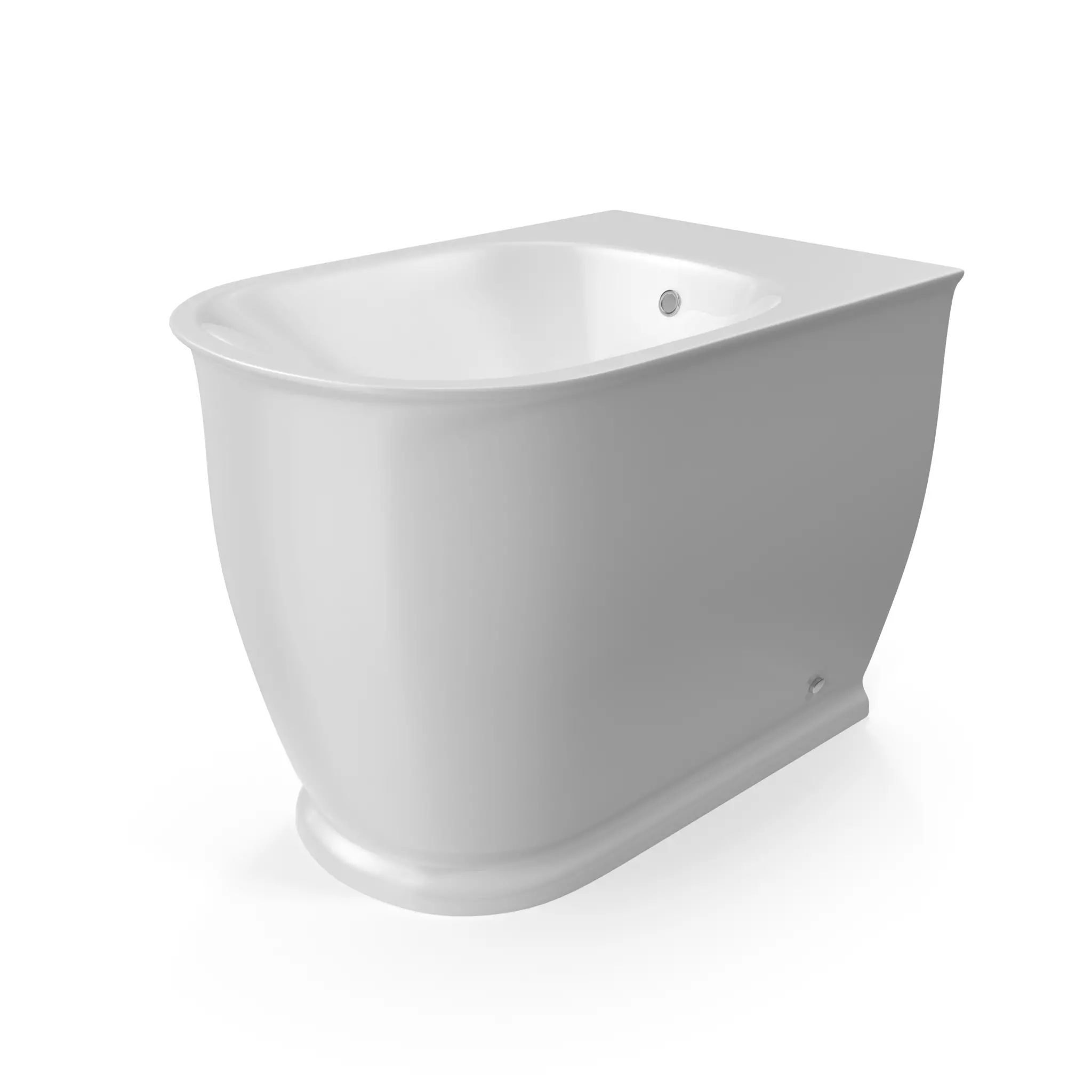 Devit Afina Bidet Low-poly 3D model_0