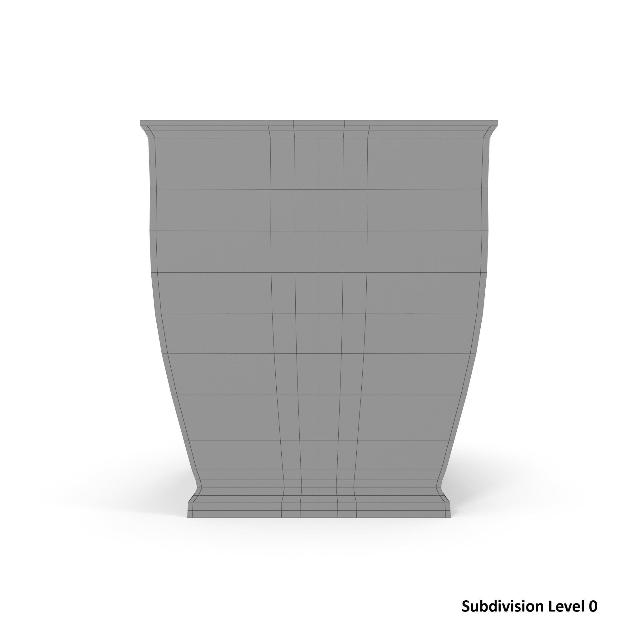 Devit Afina Bidet Low-poly 3D model_18