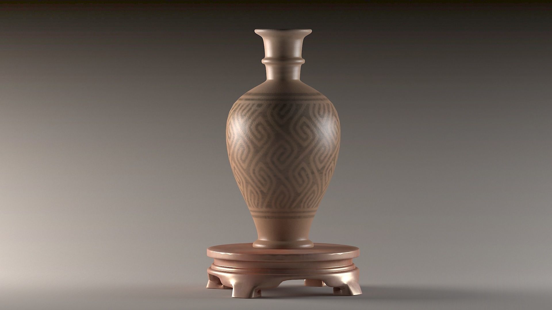 Sci-fi strobe capsule cabin deck console elevator  3D model_6