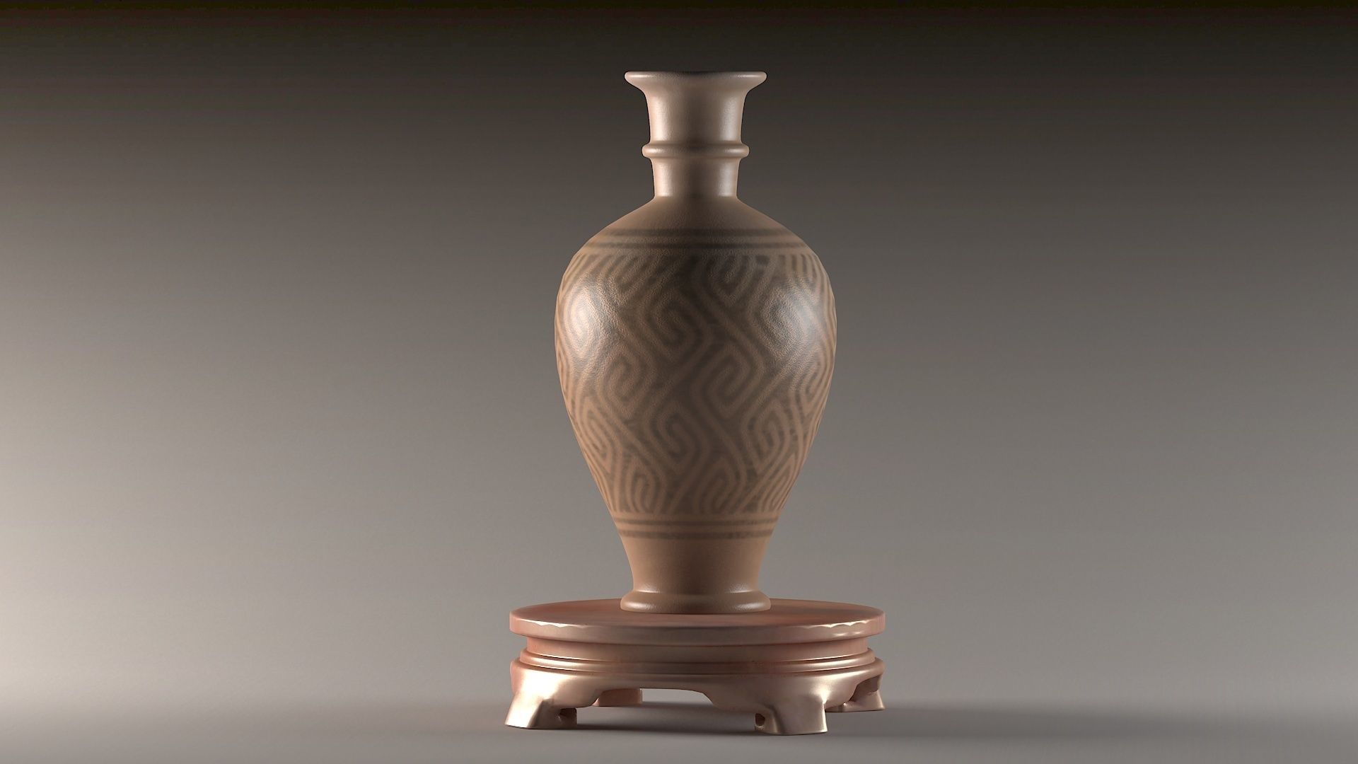 Sci-fi strobe capsule cabin deck console elevator  3D model_8