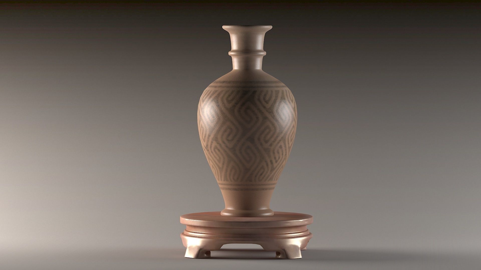 Sci-fi strobe capsule cabin deck console elevator  3D model_2