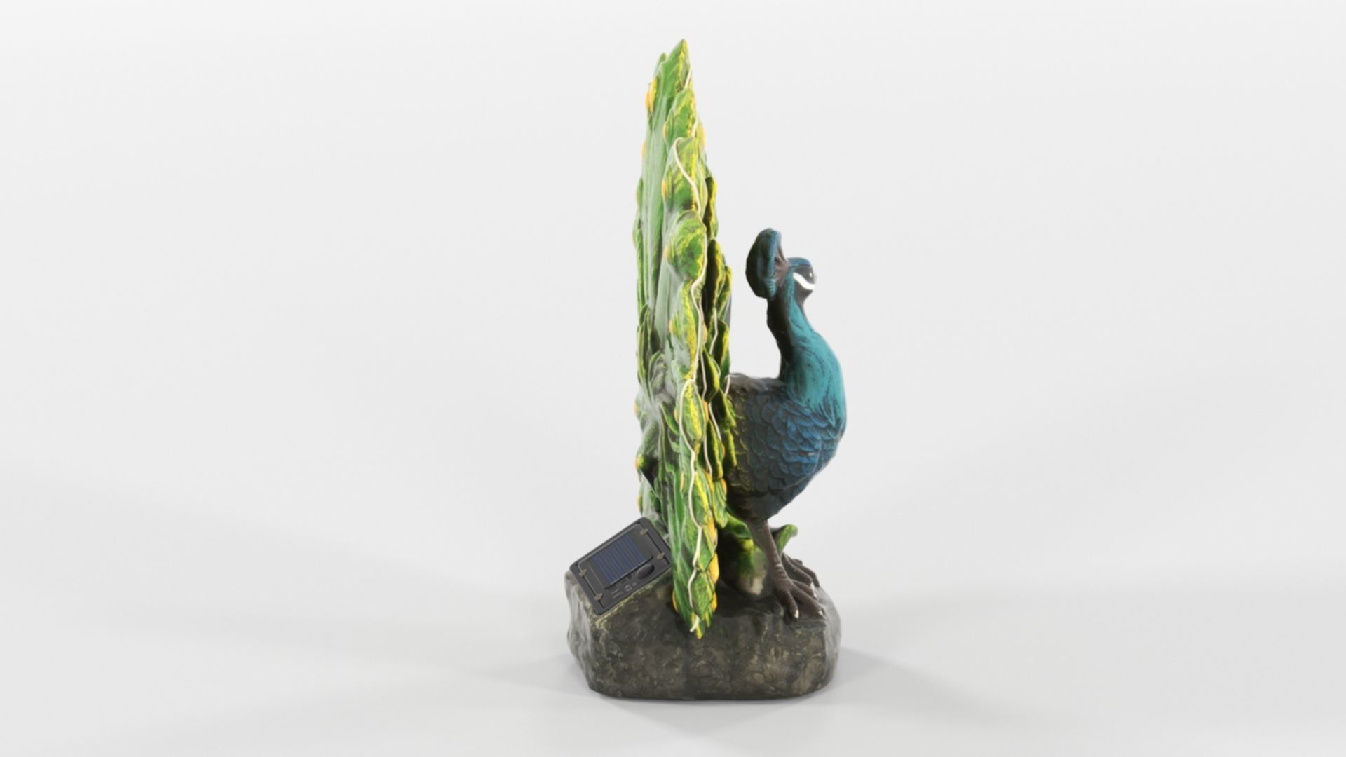 Peacock Outdoor Statues for Garden 3D print model_7
