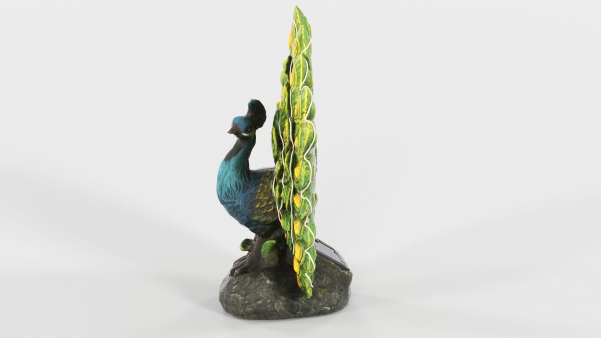 Peacock Outdoor Statues for Garden 3D print model_2