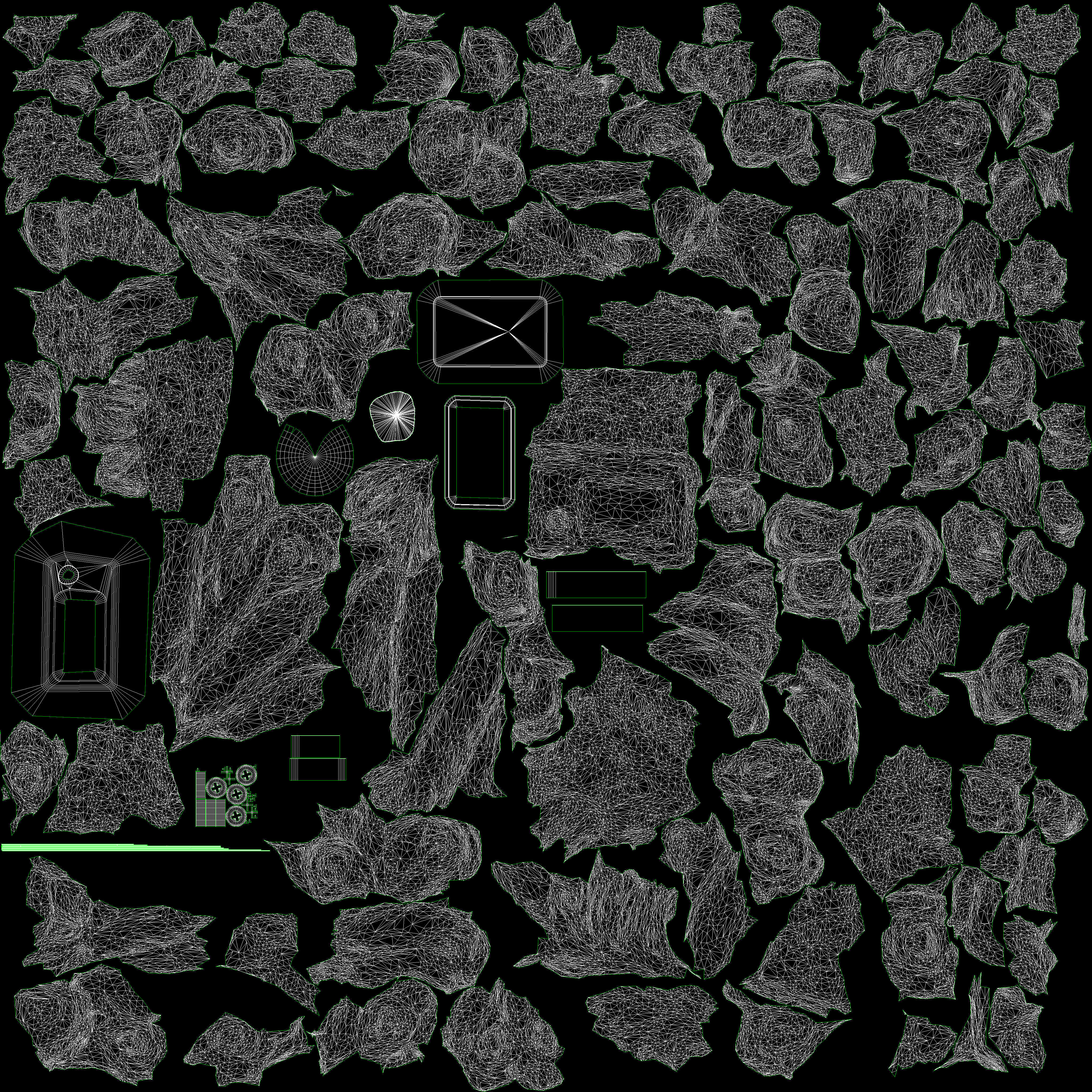 Peacock Outdoor Statues for Garden 3D print model_13