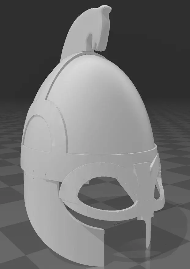 Rohan Royal Guard Helm 3D print model_0