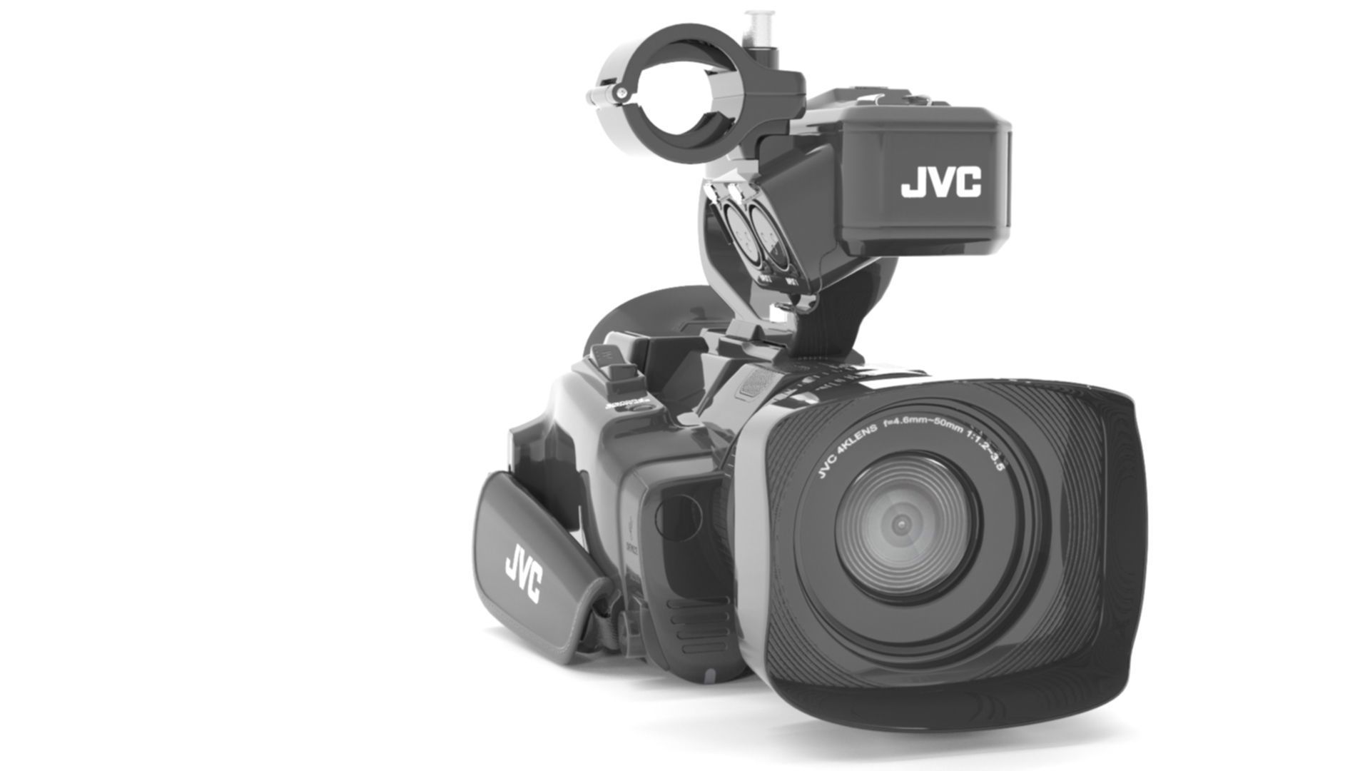 JVC GY-HM250U Camcorder 3D model_9