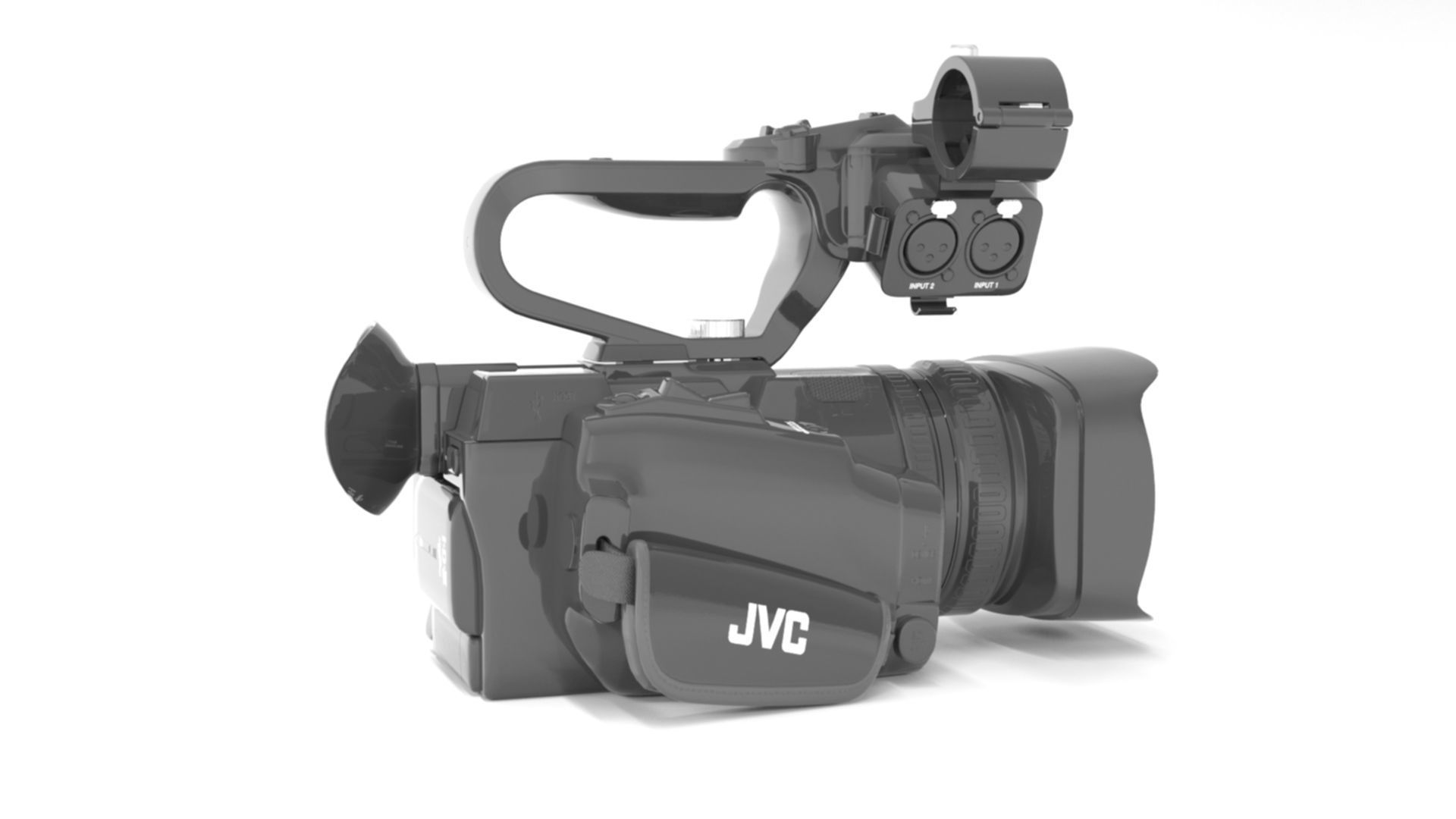 JVC GY-HM250U Camcorder 3D model_7