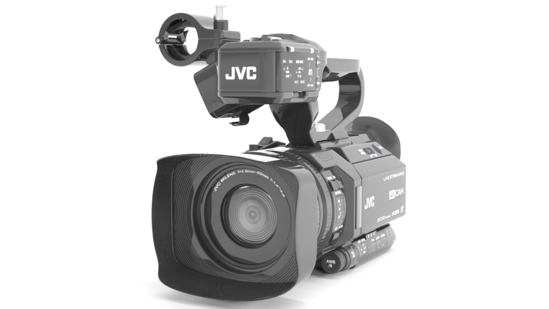 JVC GY-HM250U Camcorder 3D model_2