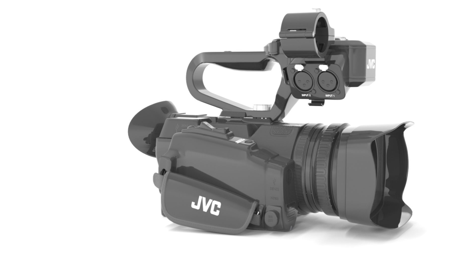 JVC GY-HM250U Camcorder 3D model_8