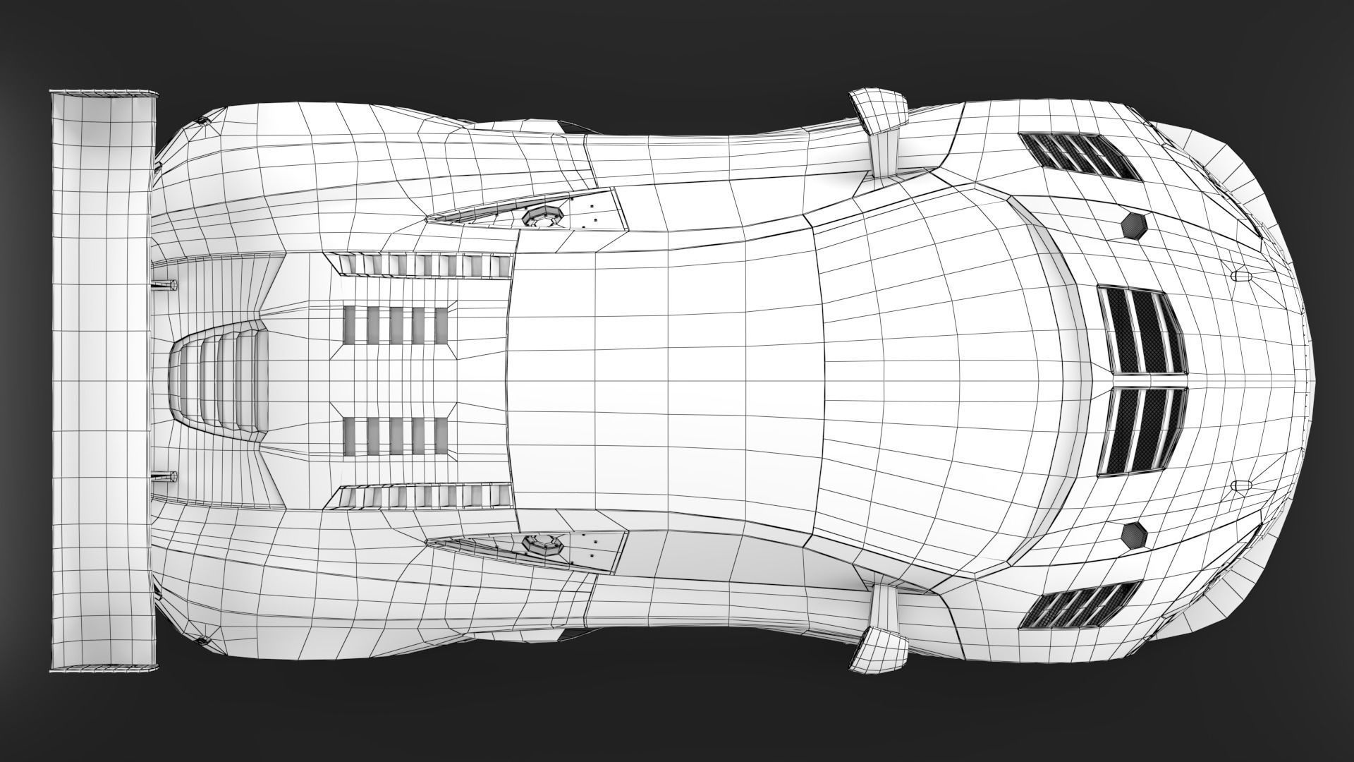 McLaren F1 650S GT3 Hyper car  3D model_27