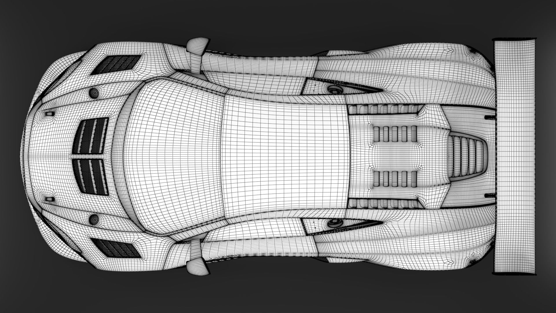 McLaren F1 650S GT3 Hyper car  3D model_23