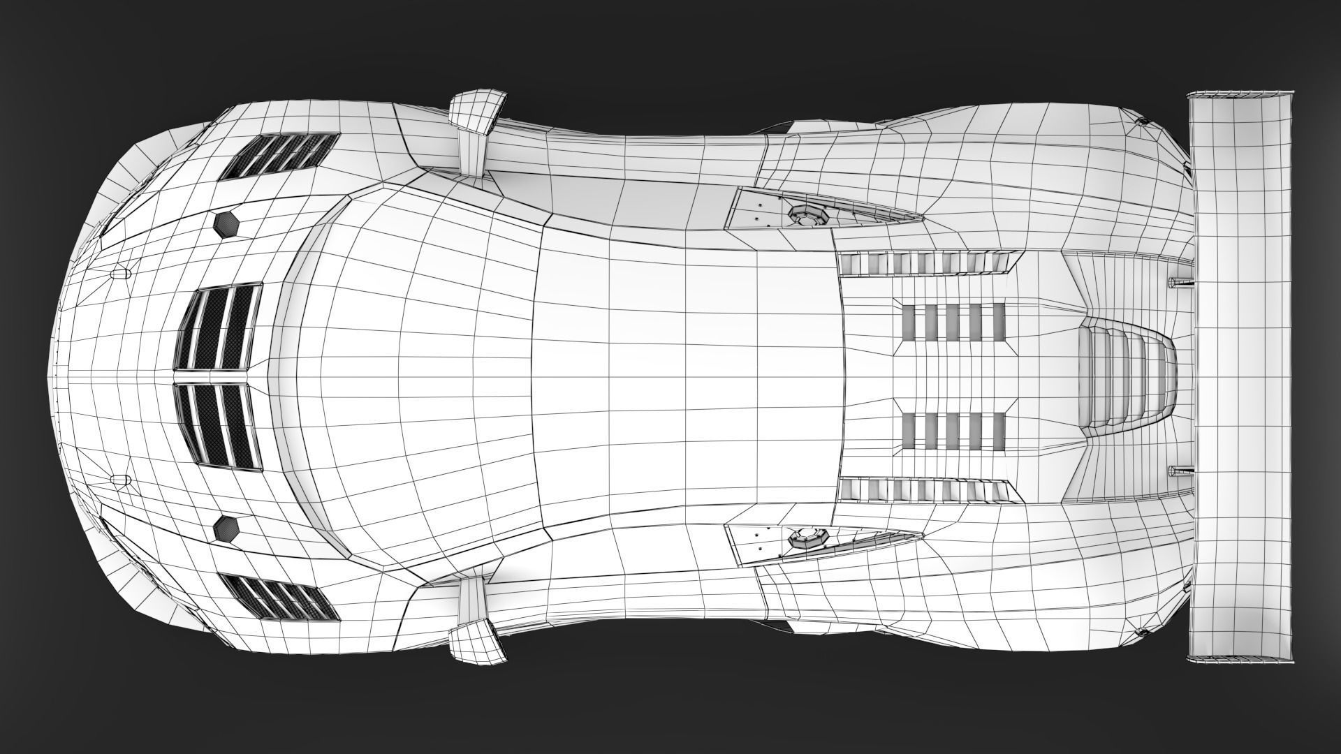 McLaren F1 650S GT3 Hyper car  3D model_24