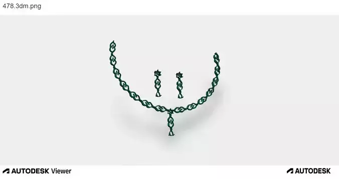 Jewellery Set With Star Melee Diamonds