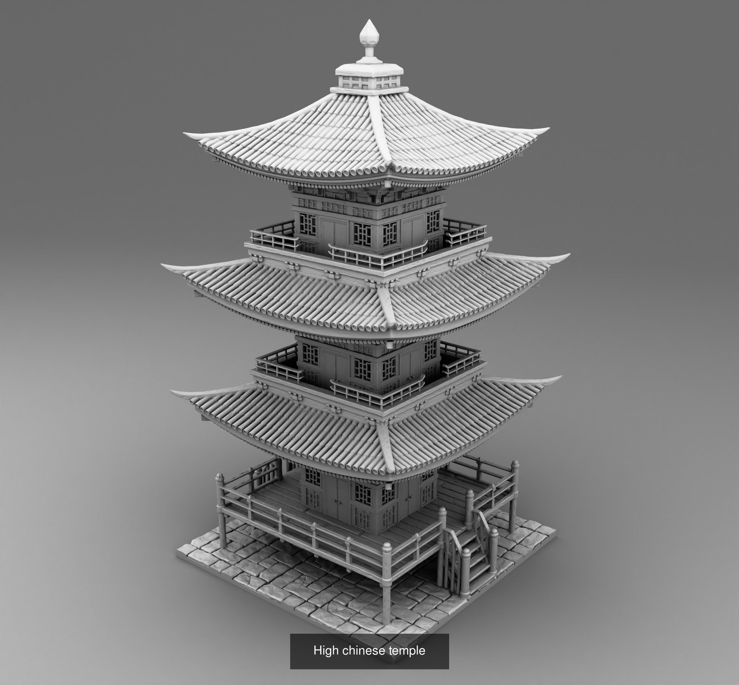 Chinese Architecture 3D Model Collection_12