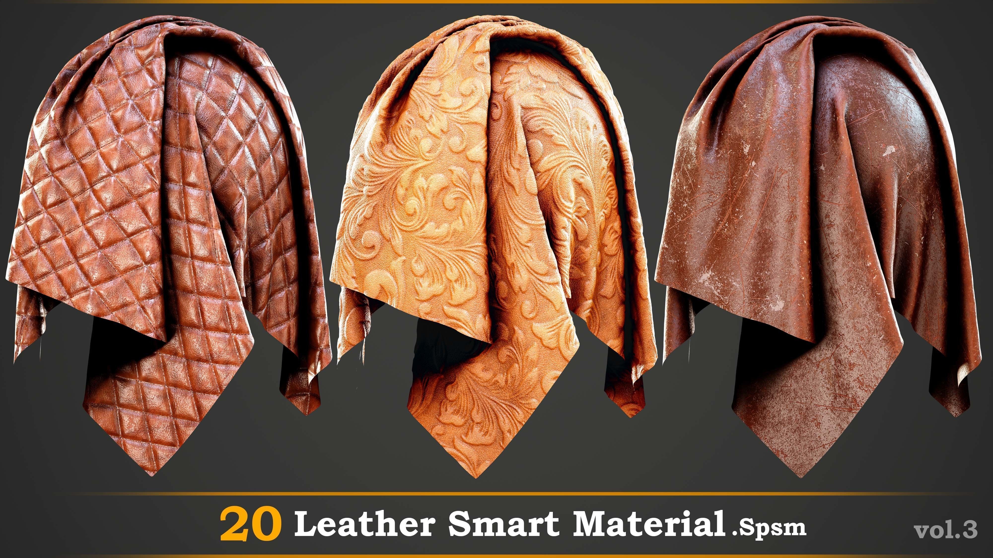 20 Leather Smart Material-SPSM-Vol-3 Texture_2