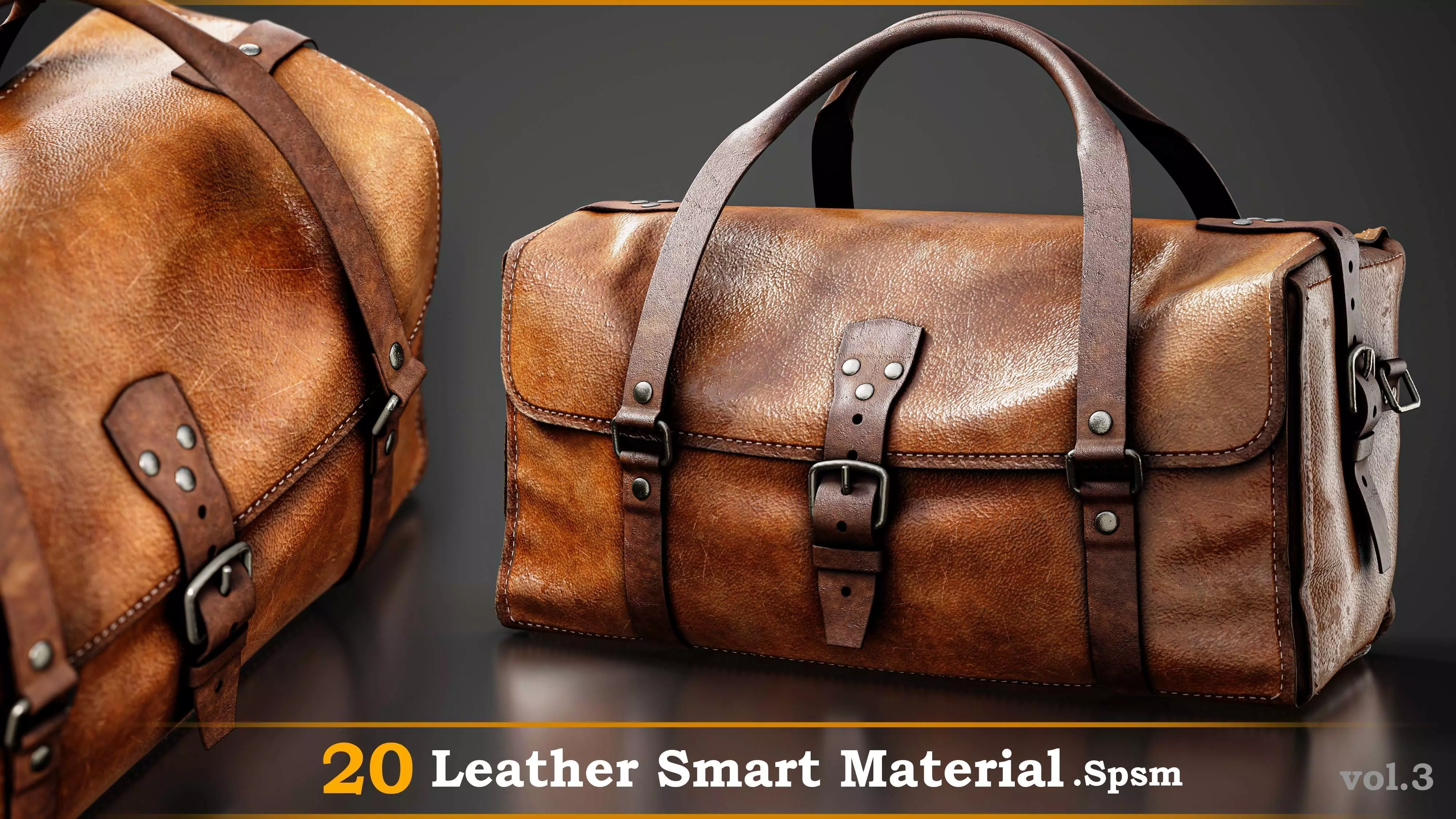 20 Leather Smart Material-SPSM-Vol-3 Texture_0
