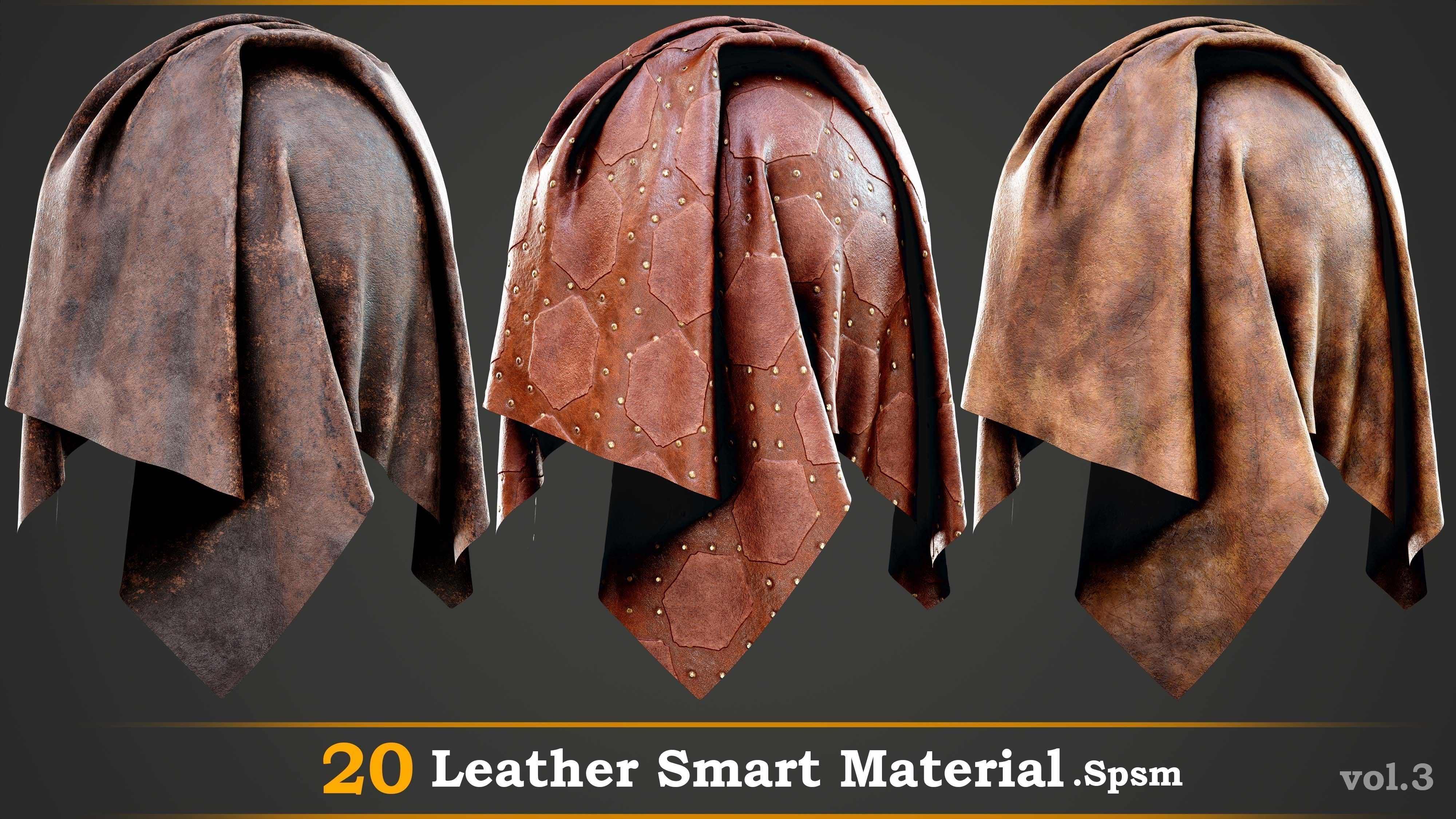 20 Leather Smart Material-SPSM-Vol-3 Texture_3