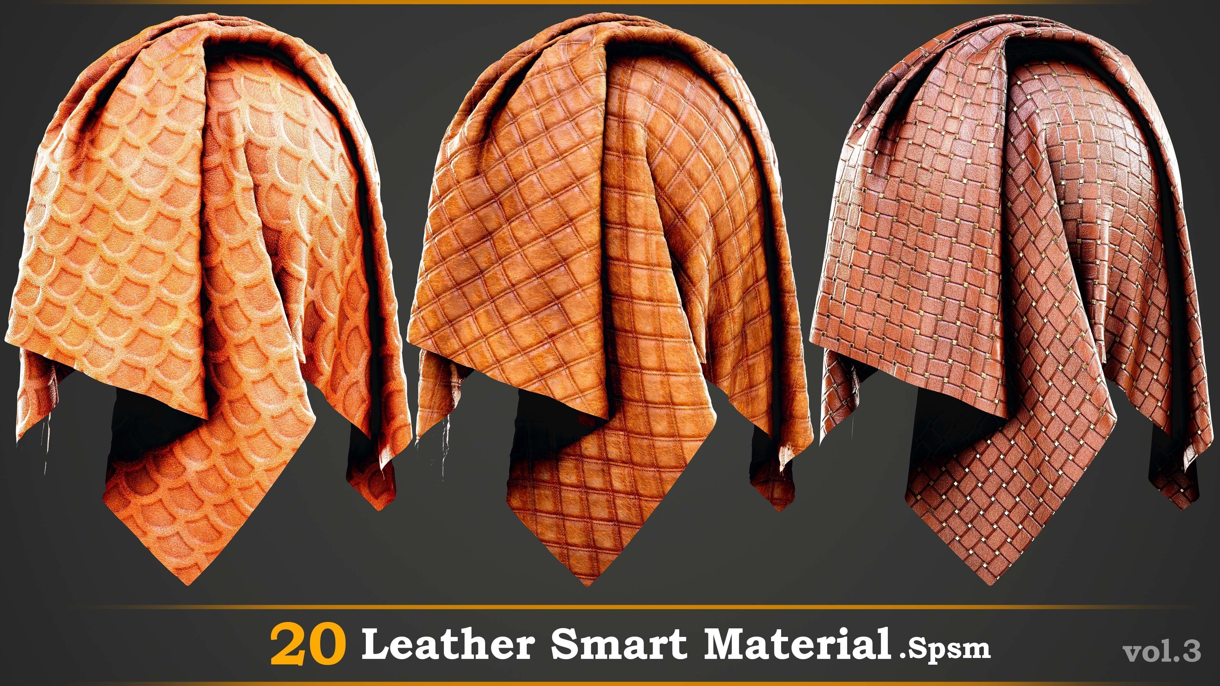 20 Leather Smart Material-SPSM-Vol-3 Texture_4
