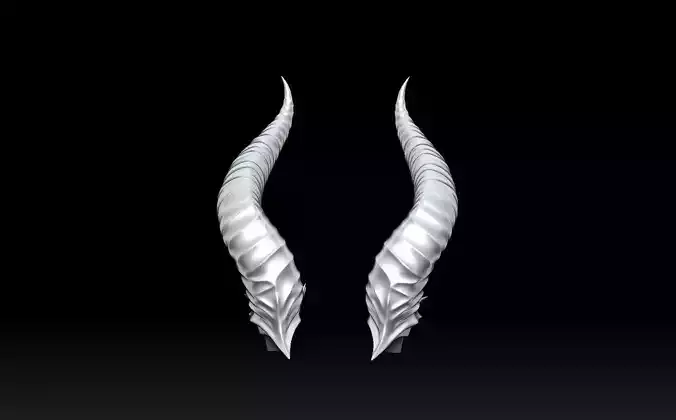  Devil horns base 3D print model