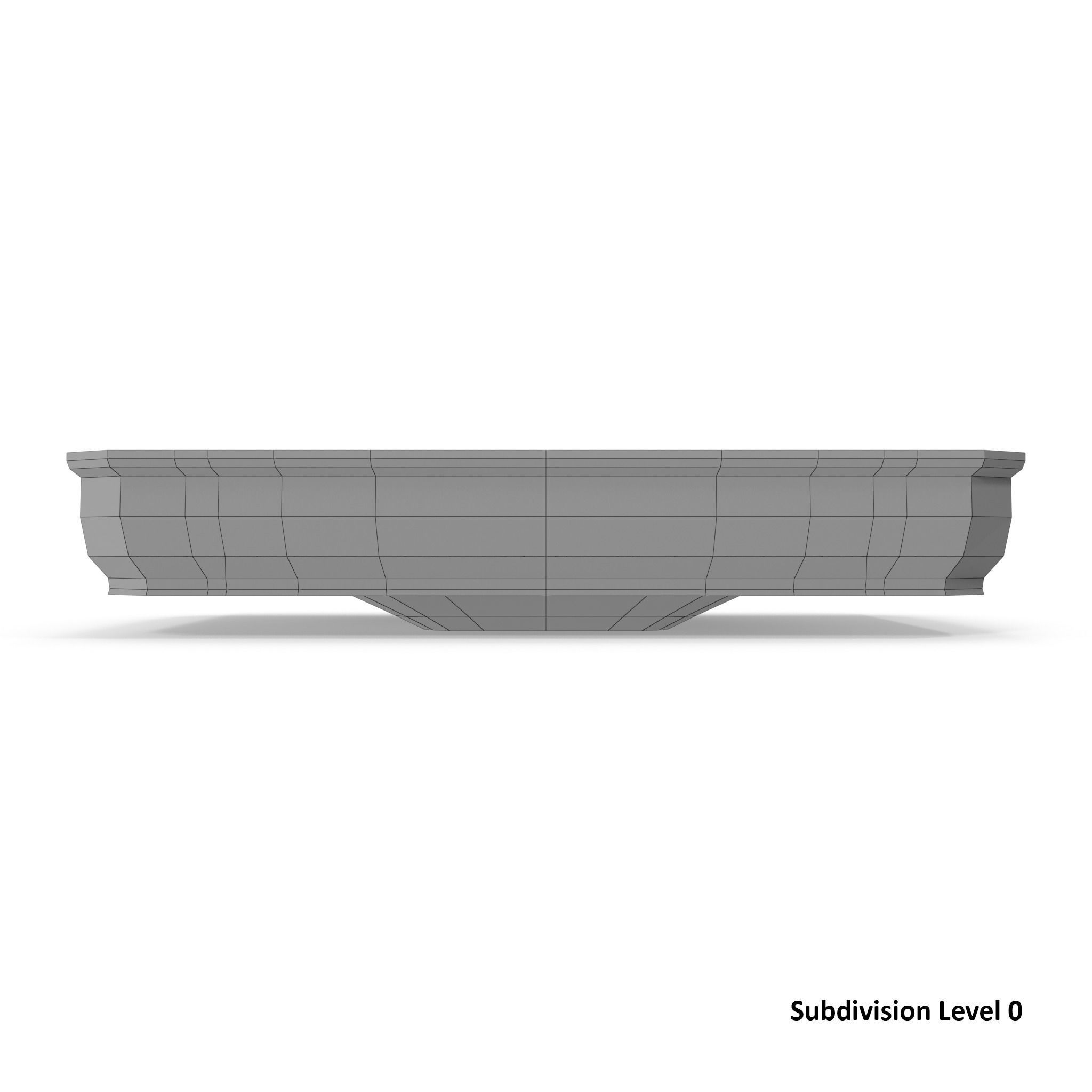 Devit Afina Sink Low-poly 3D model_14