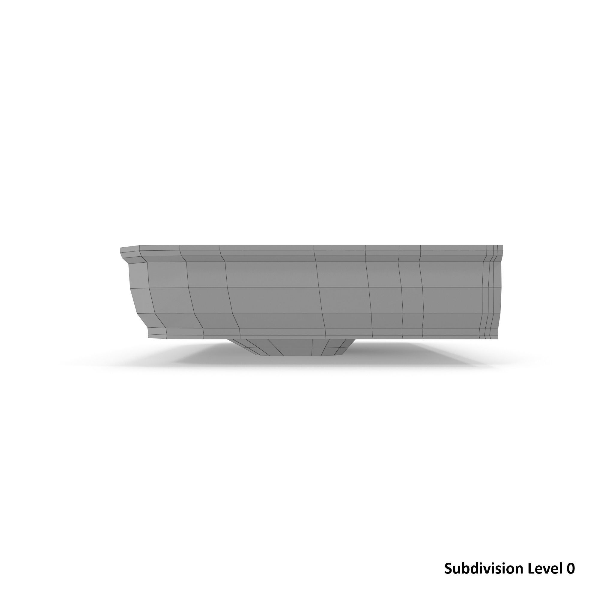 Devit Afina Sink Low-poly 3D model_16