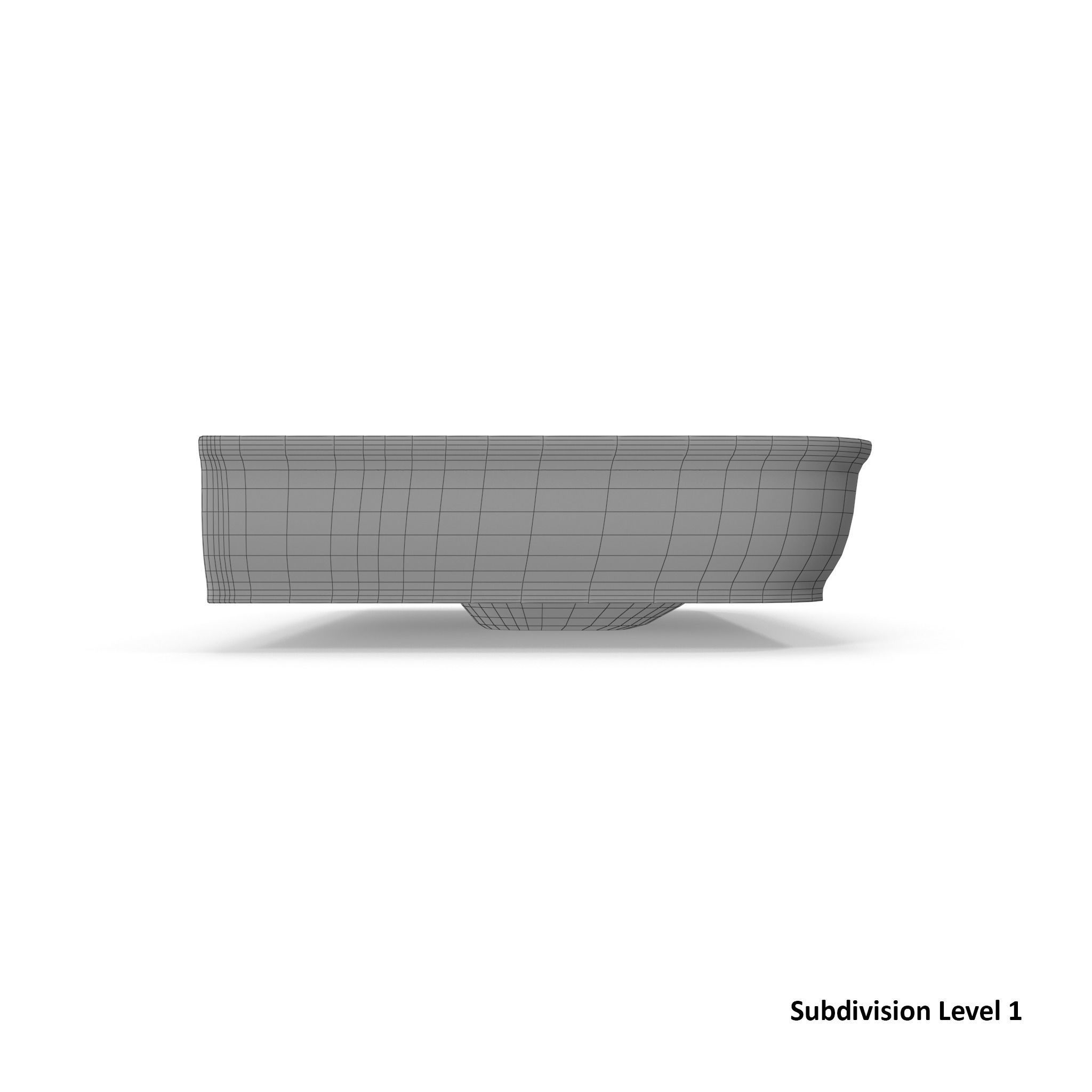 Devit Afina Sink Low-poly 3D model_21